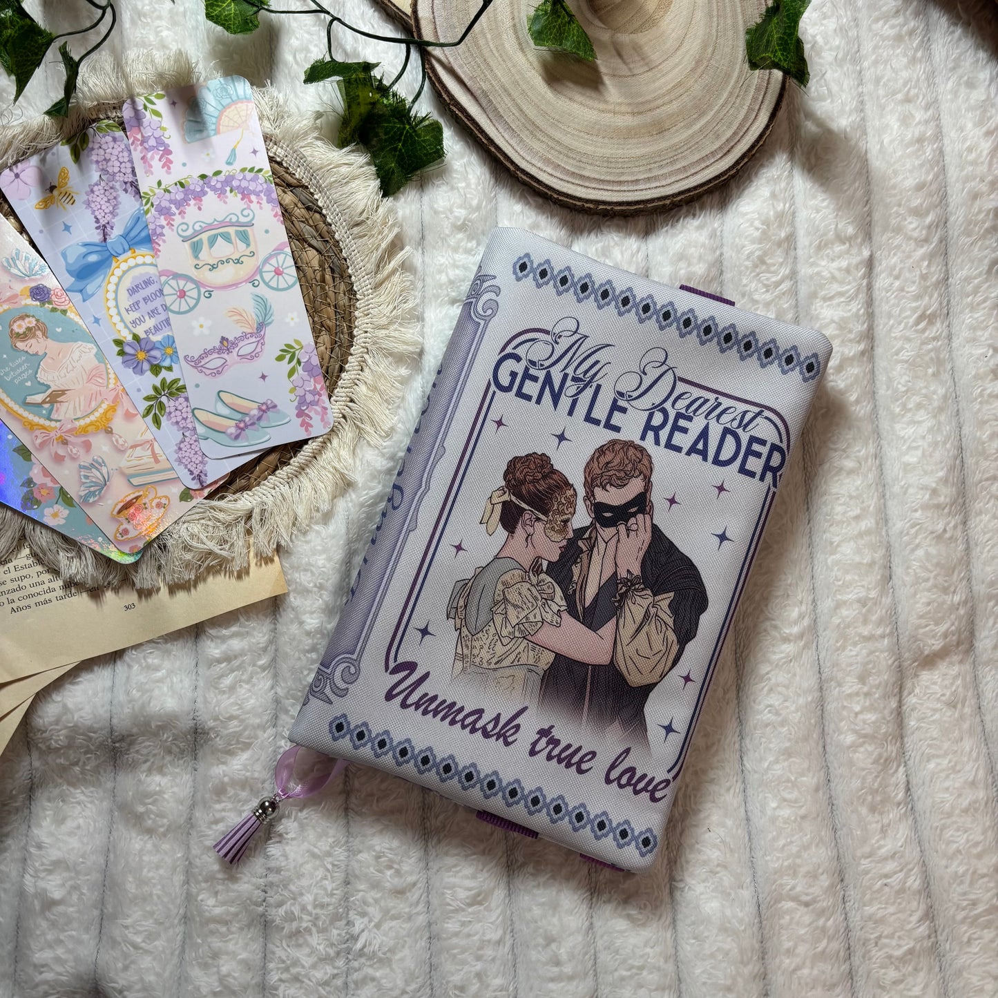 Funda ajustable Bridgerton My dearest gentle reader impermeable