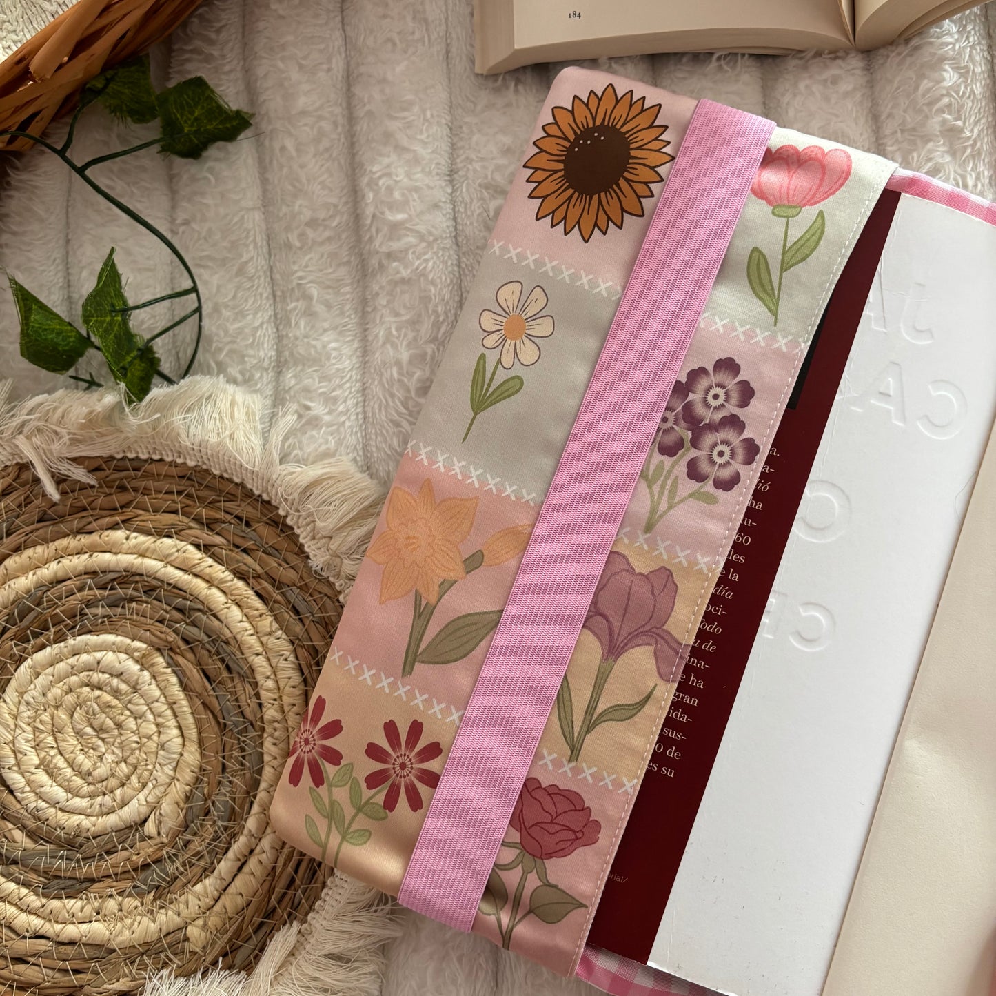 Funda ajustable Bella en primavera