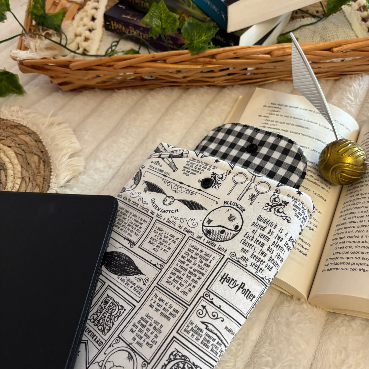 Funda kindle/kobo libra colour Quidditch