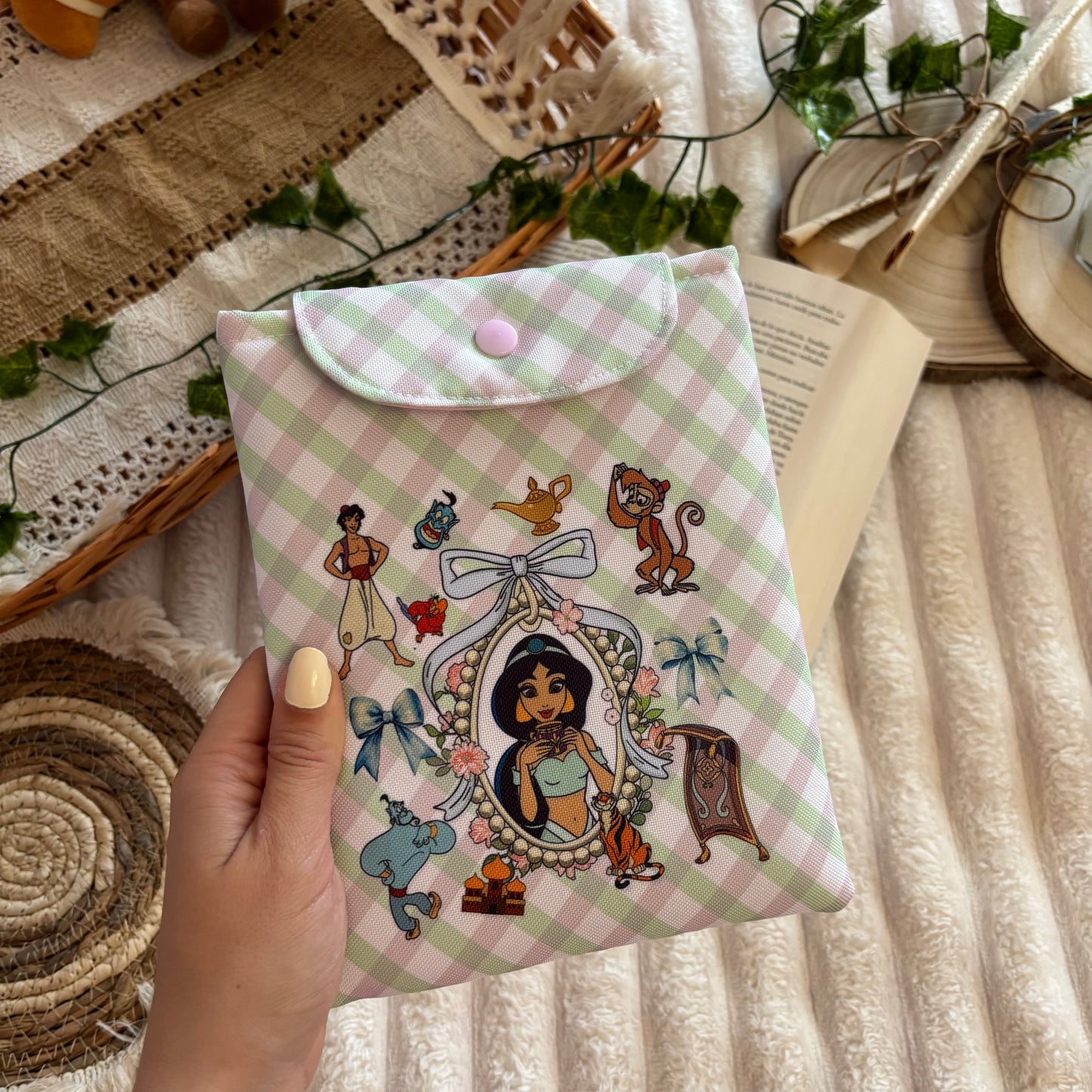 Funda kindle/kobo princesa Jasmín impermeable