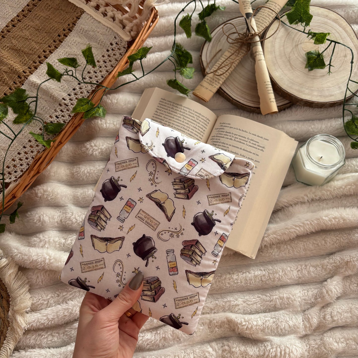 Funda para ebook polyjuice potion