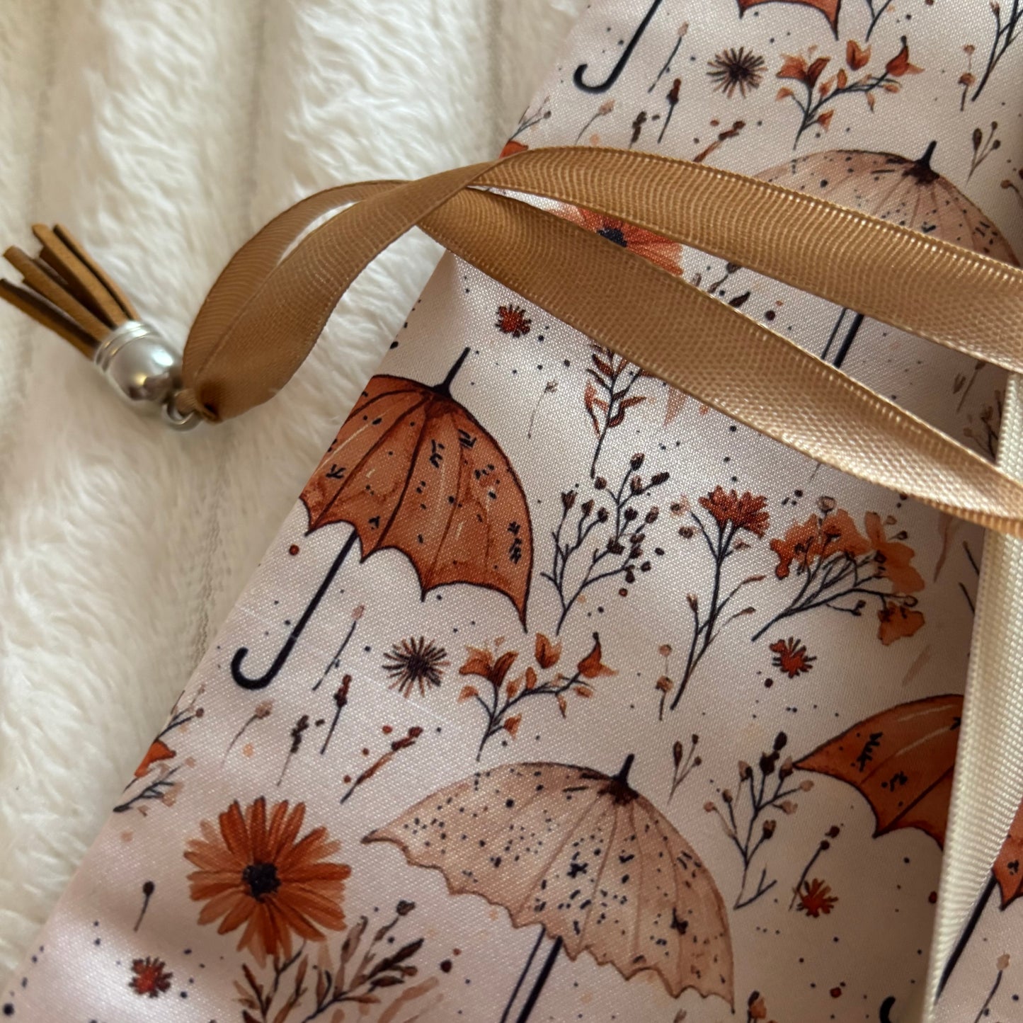 Funda ajustable paraguas otoñales con taras (ver imágenes) outlet