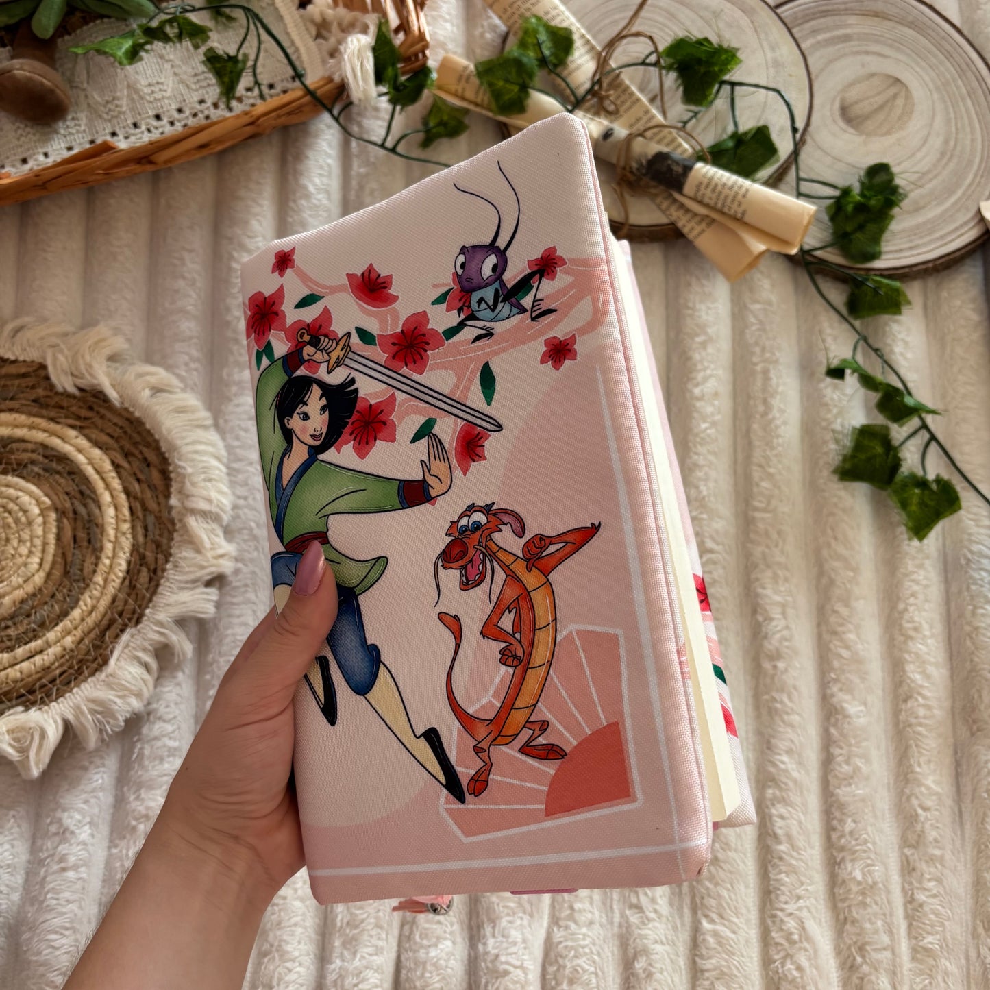 Funda ajustable Mulán impermeable