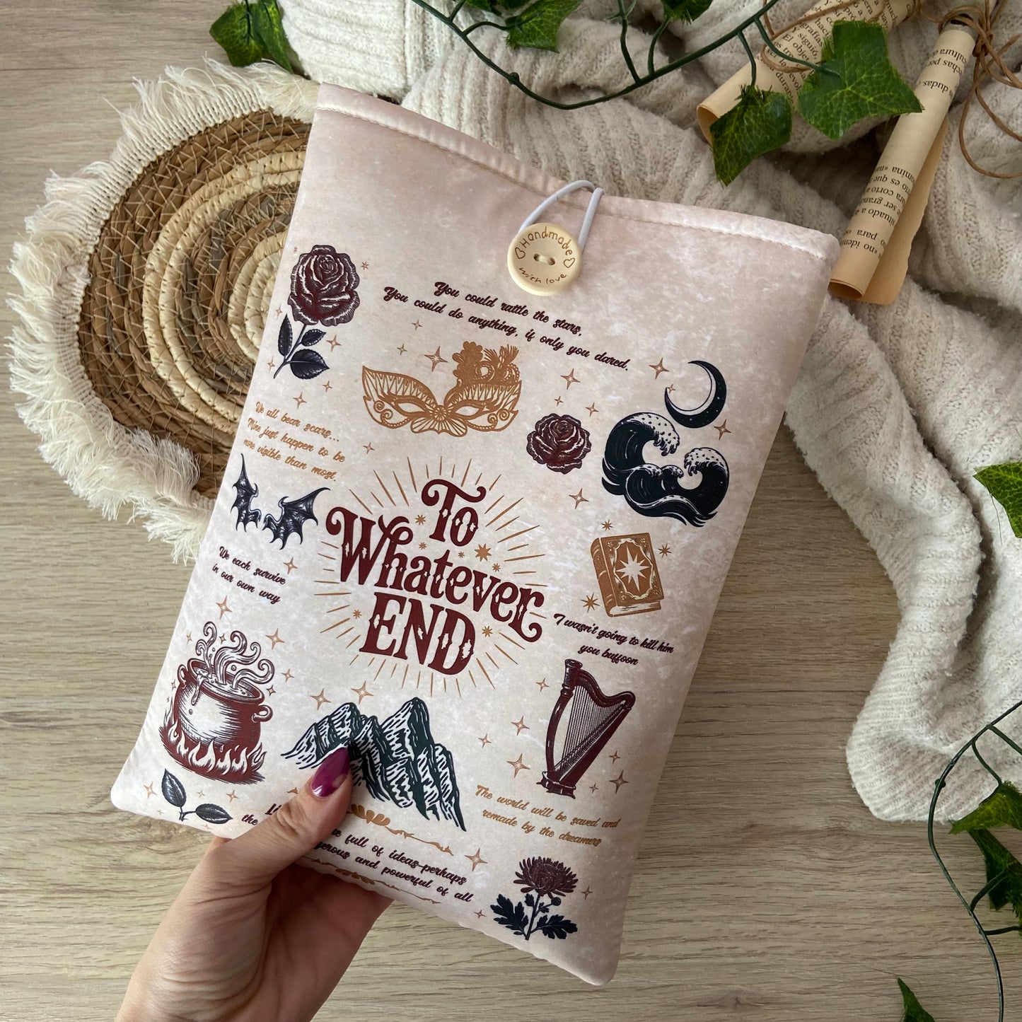 Funda literaria Trono de cristal