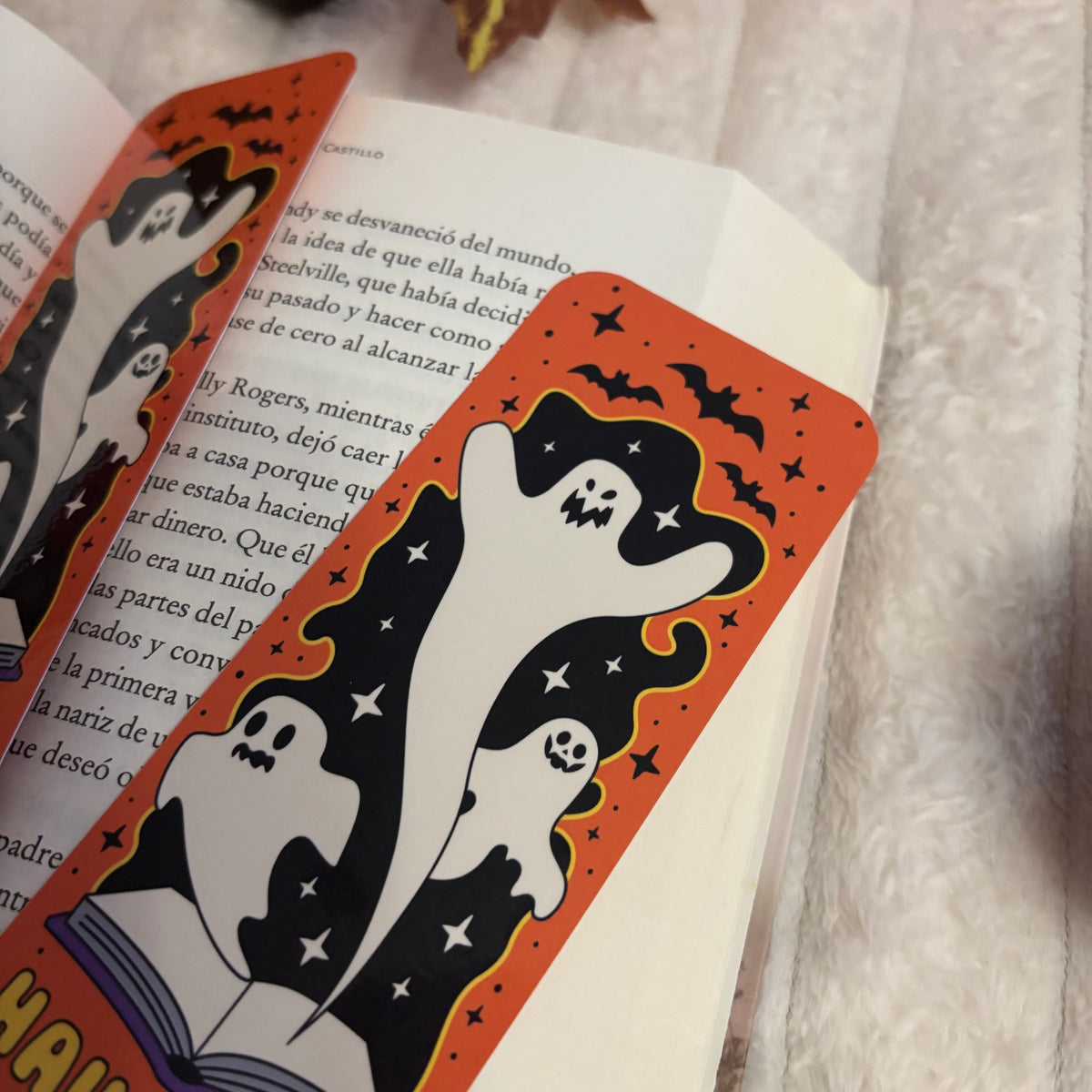Marcapáginas haunted pages