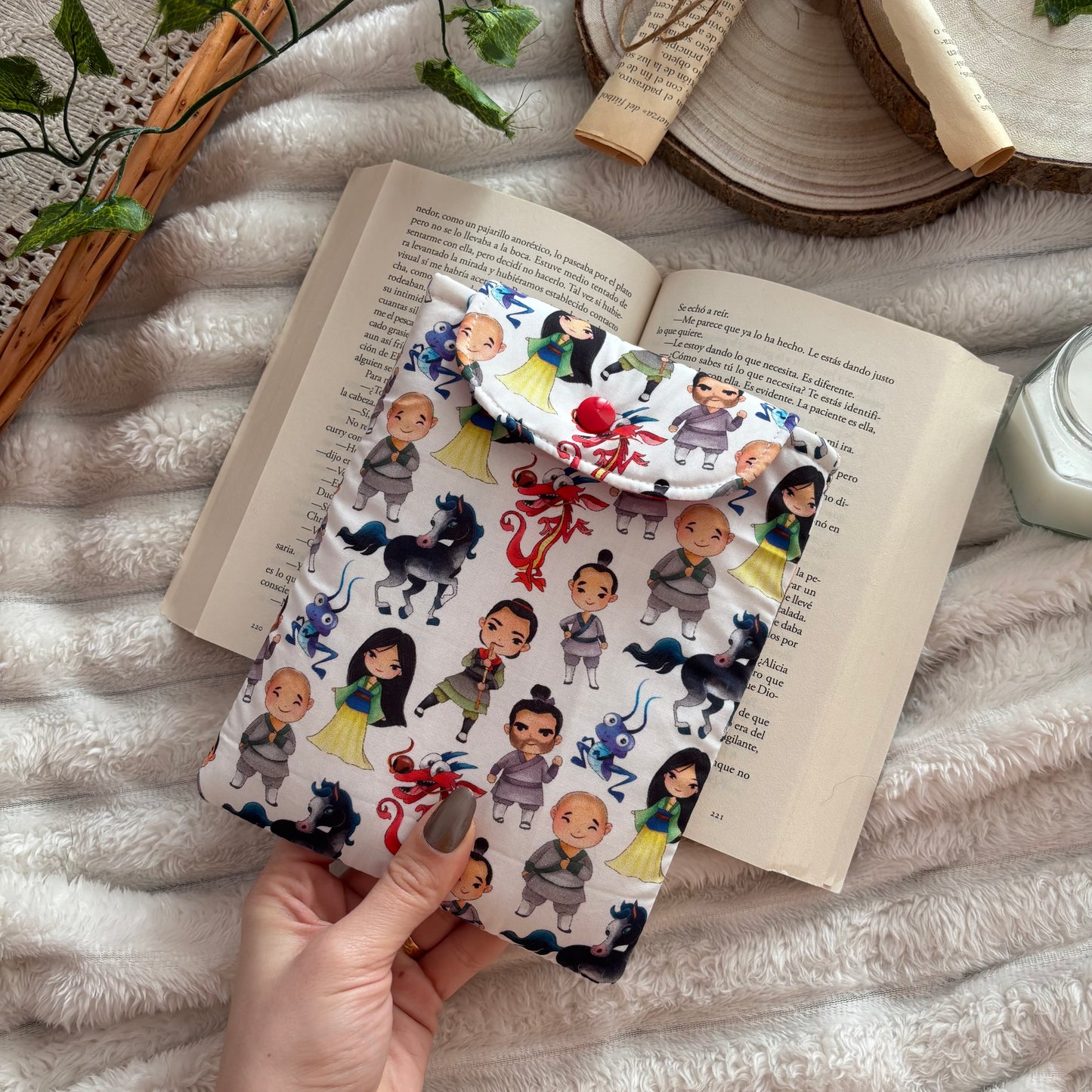 Funda para ebook Mulán