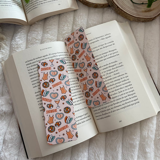 Marcapáginas Taylor Swift The life of a showgirl