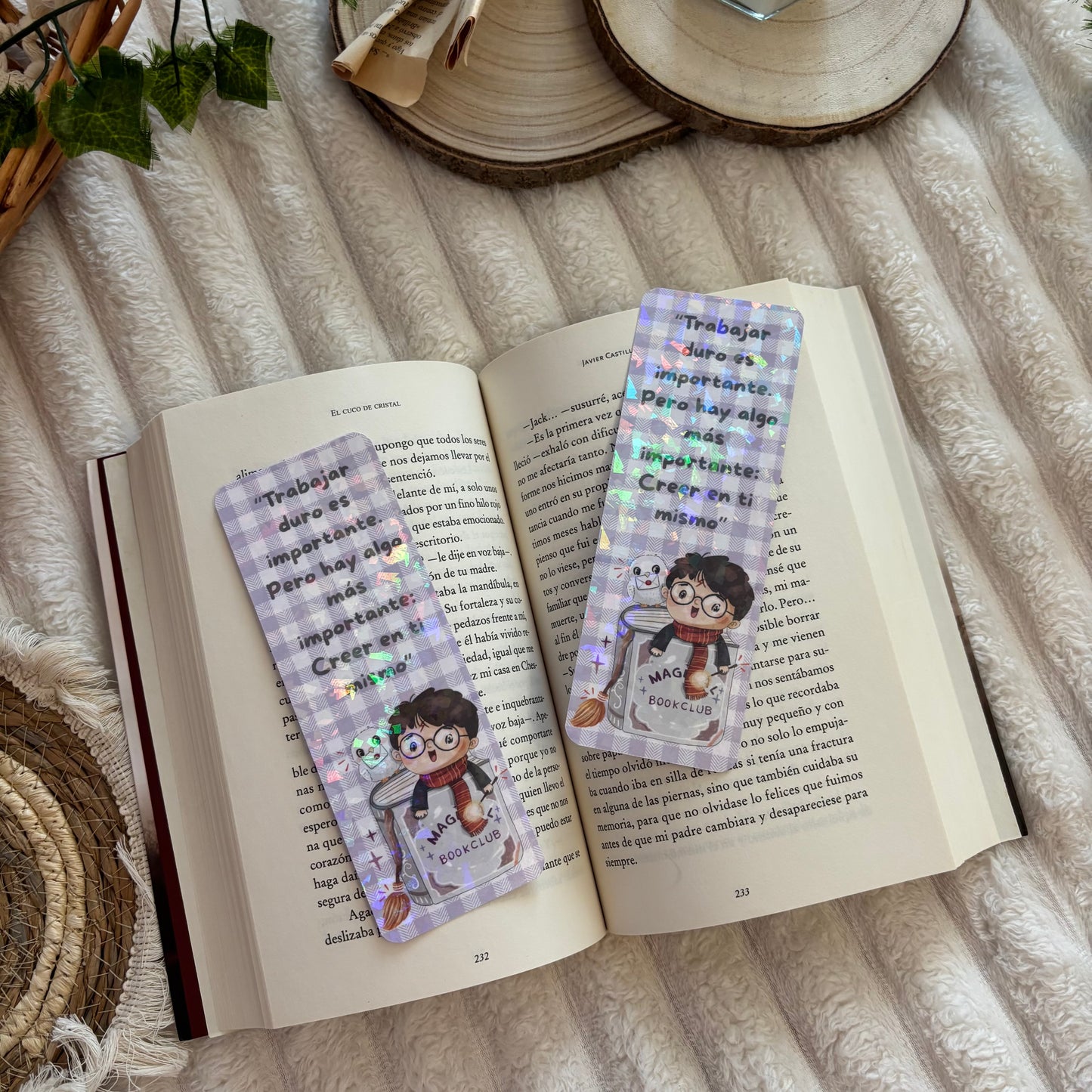 Marcapáginas Harry Potter holográfico