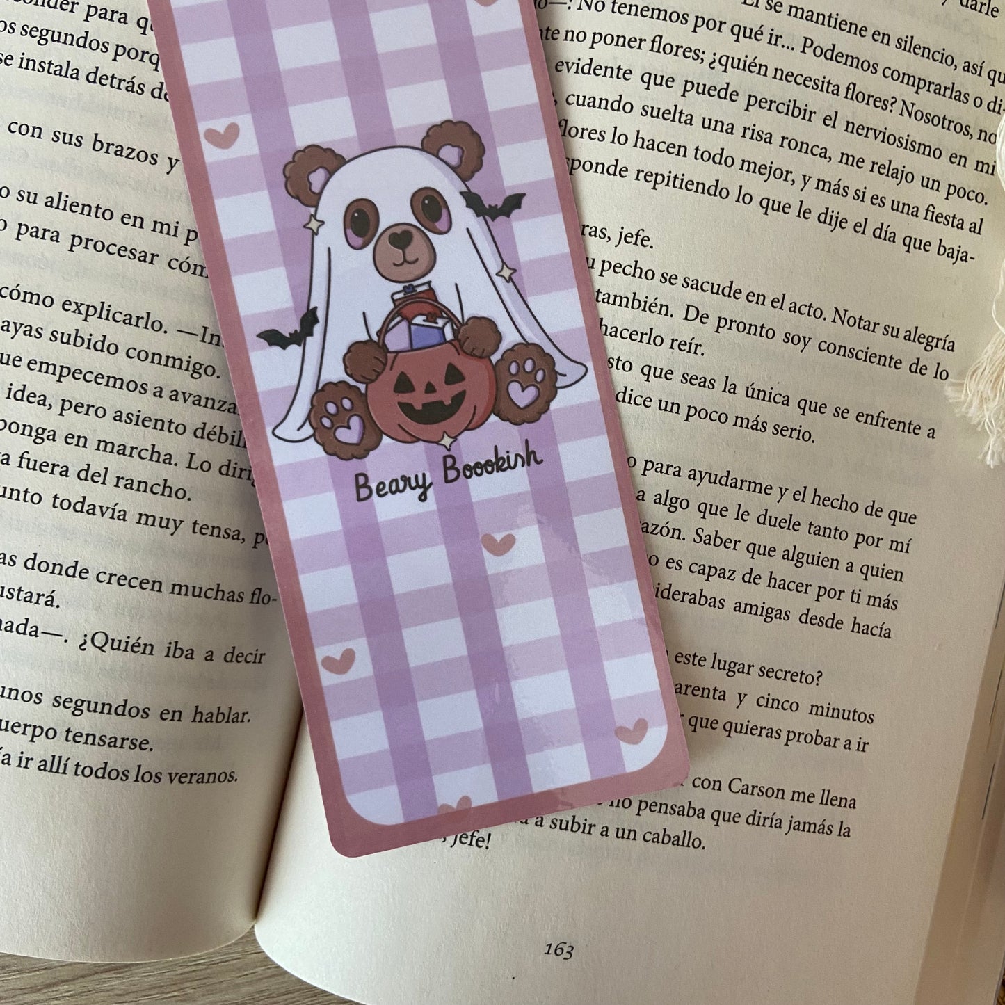 Marcapáginas Beary bookish