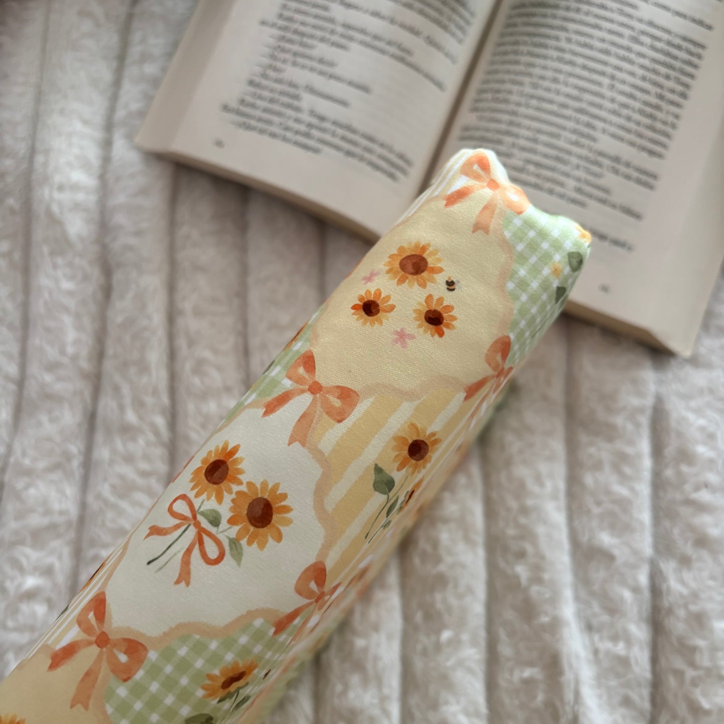 Funda ajustable girasoles en primavera