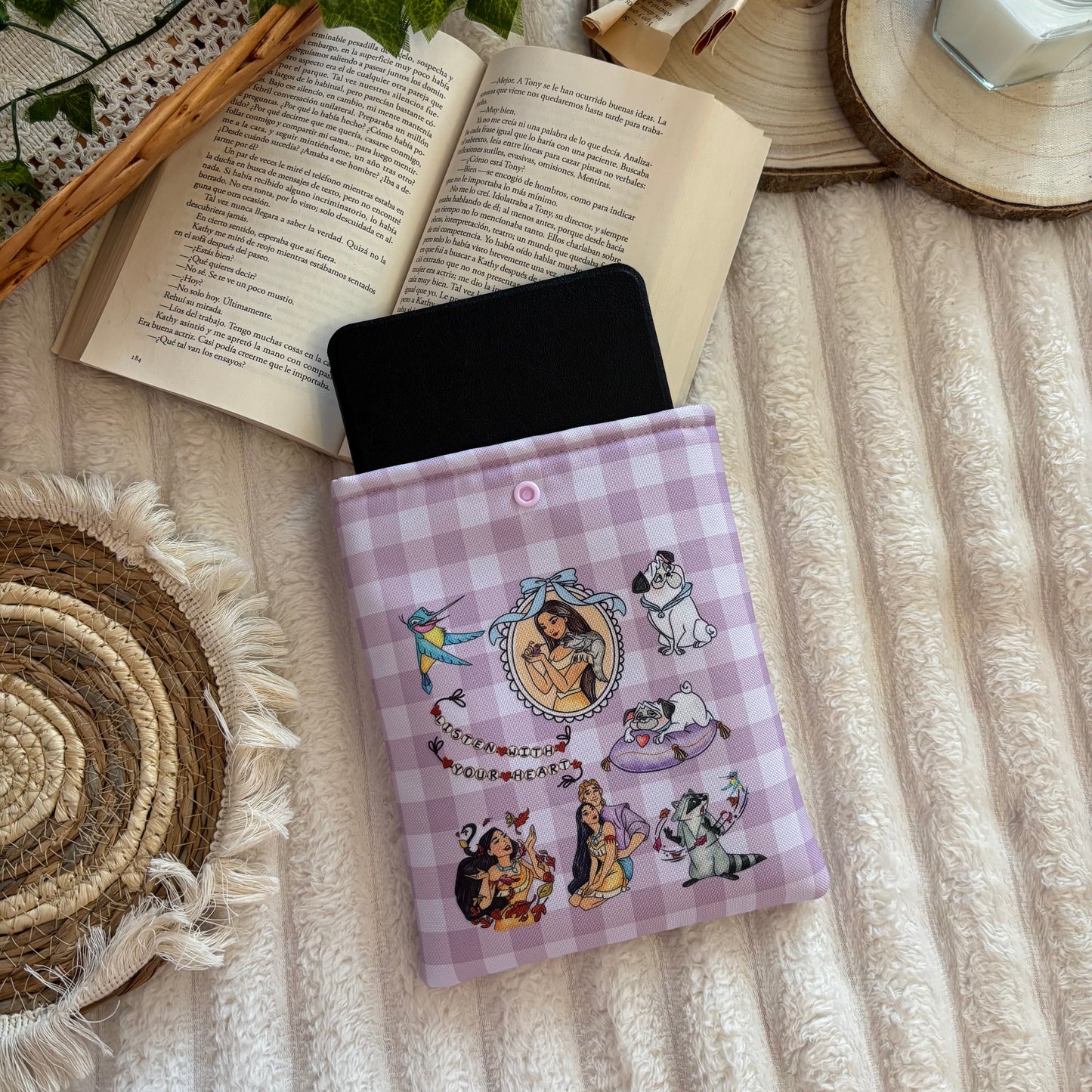 Funda kindle/kobo Pocahontas impermeable