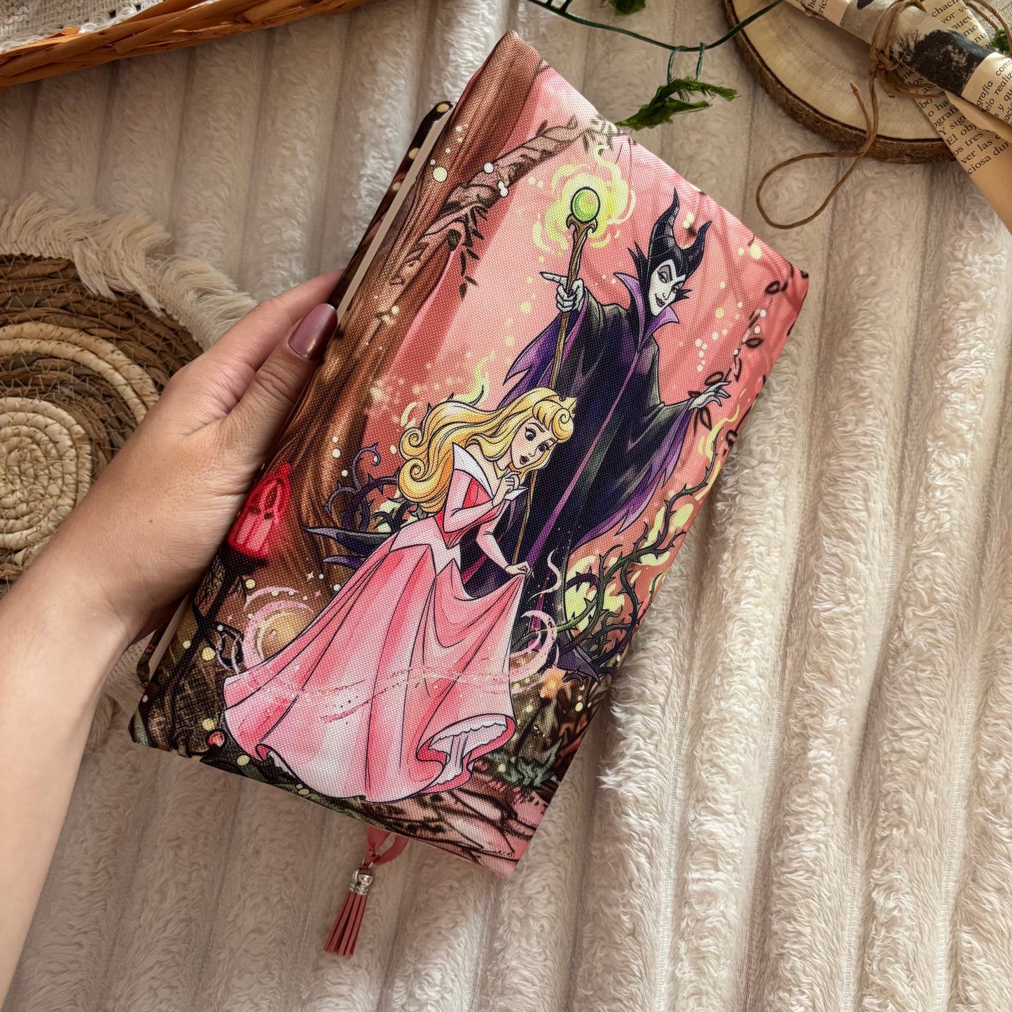 Funda ajustable princesa Aurora impermeable