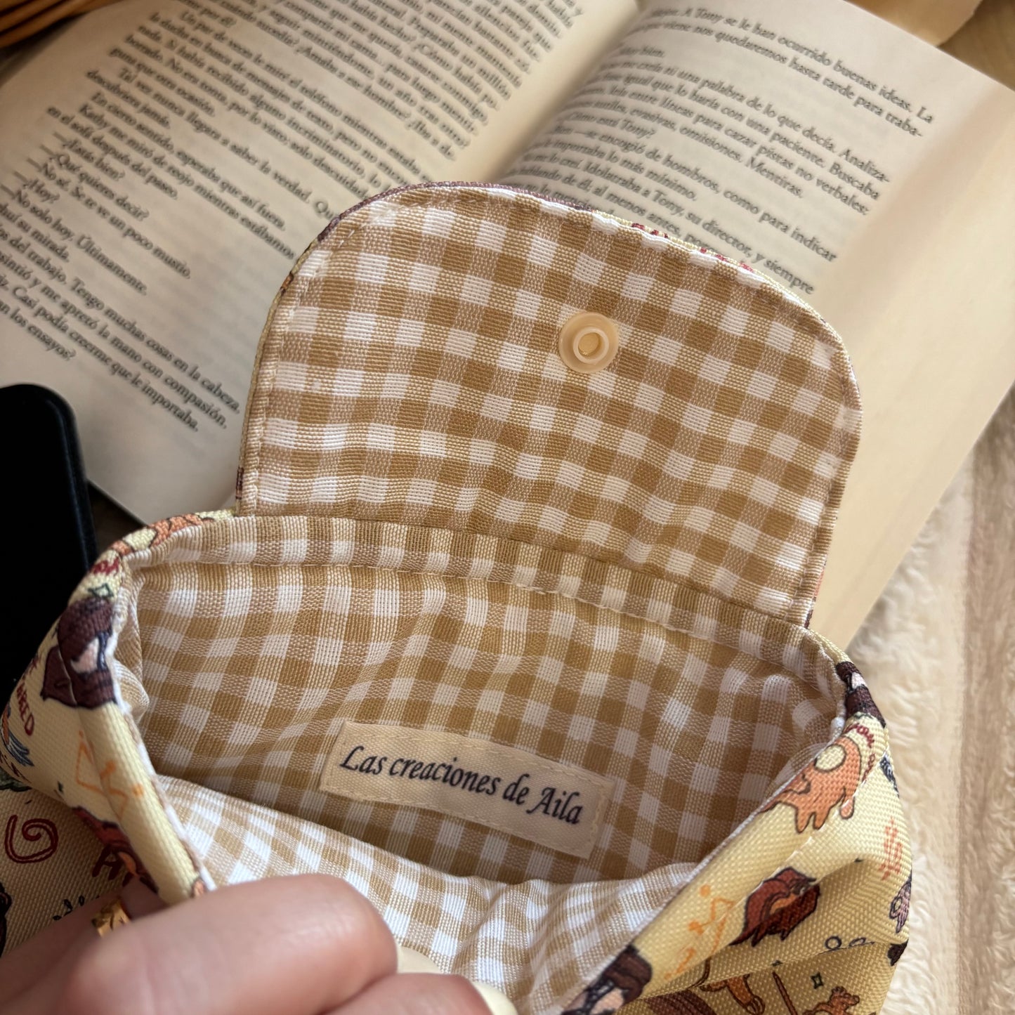 Funda kindle/kobo Rey León impermeable