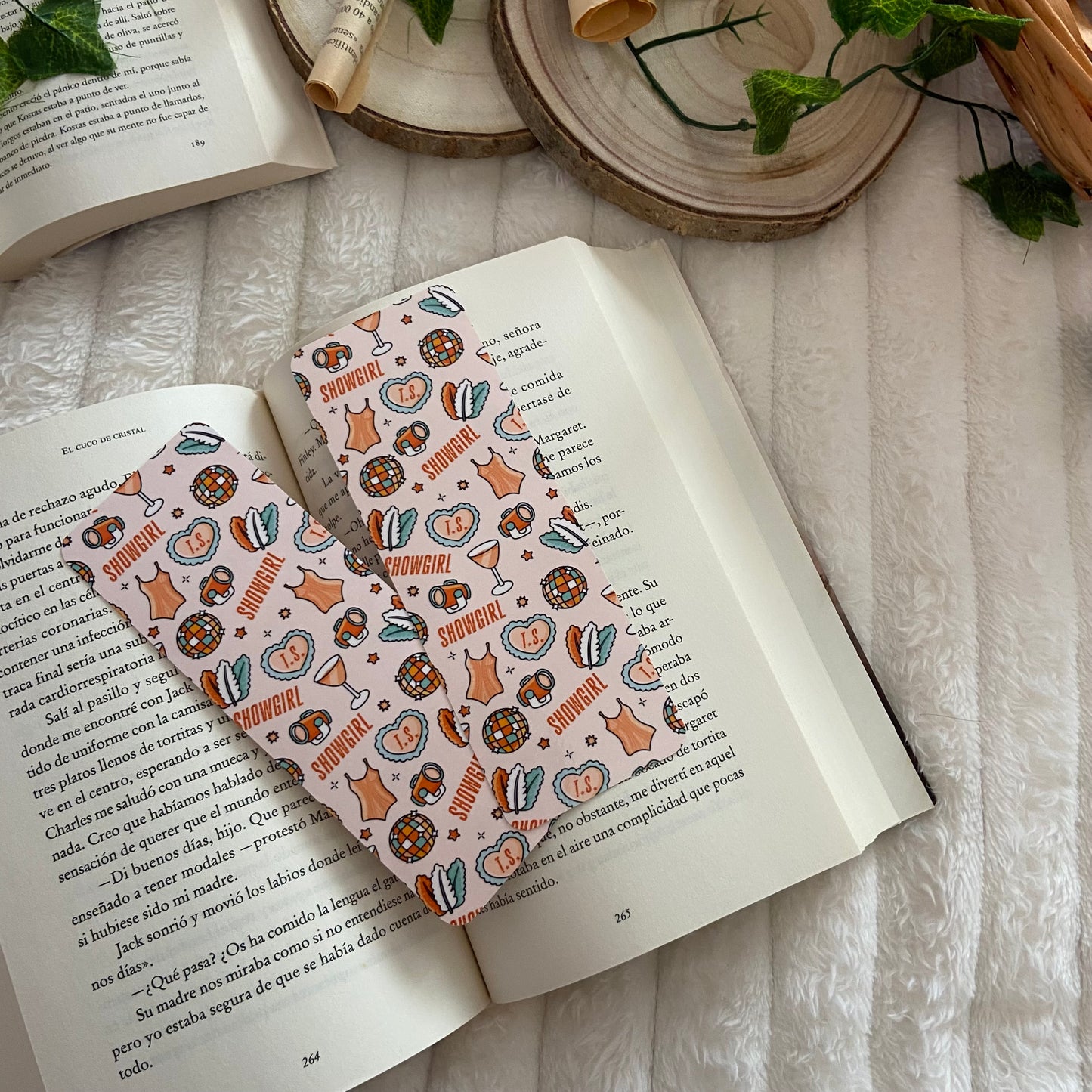 Marcapáginas Taylor Swift The life of a showgirl