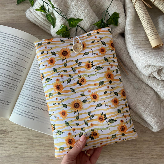 Funda literaria tus girasoles