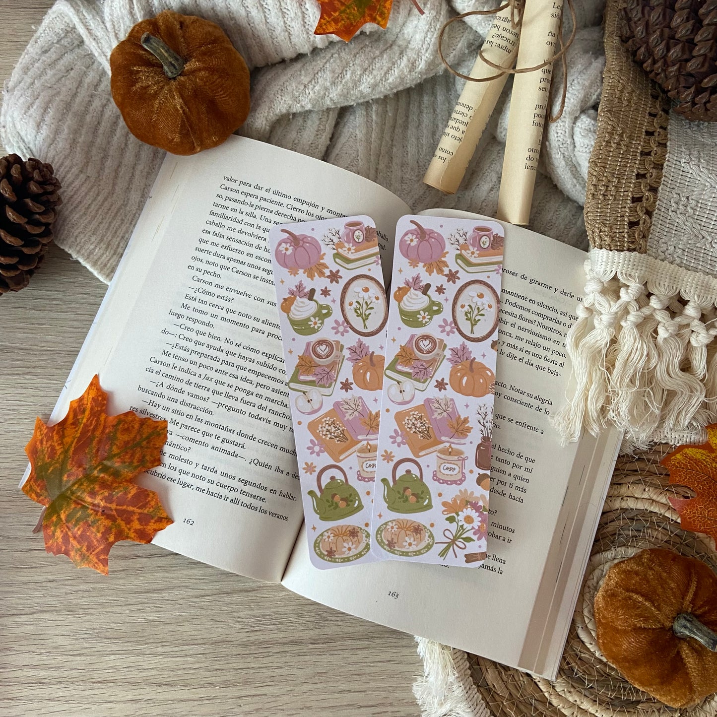 Marcapáginas Cozy Fall