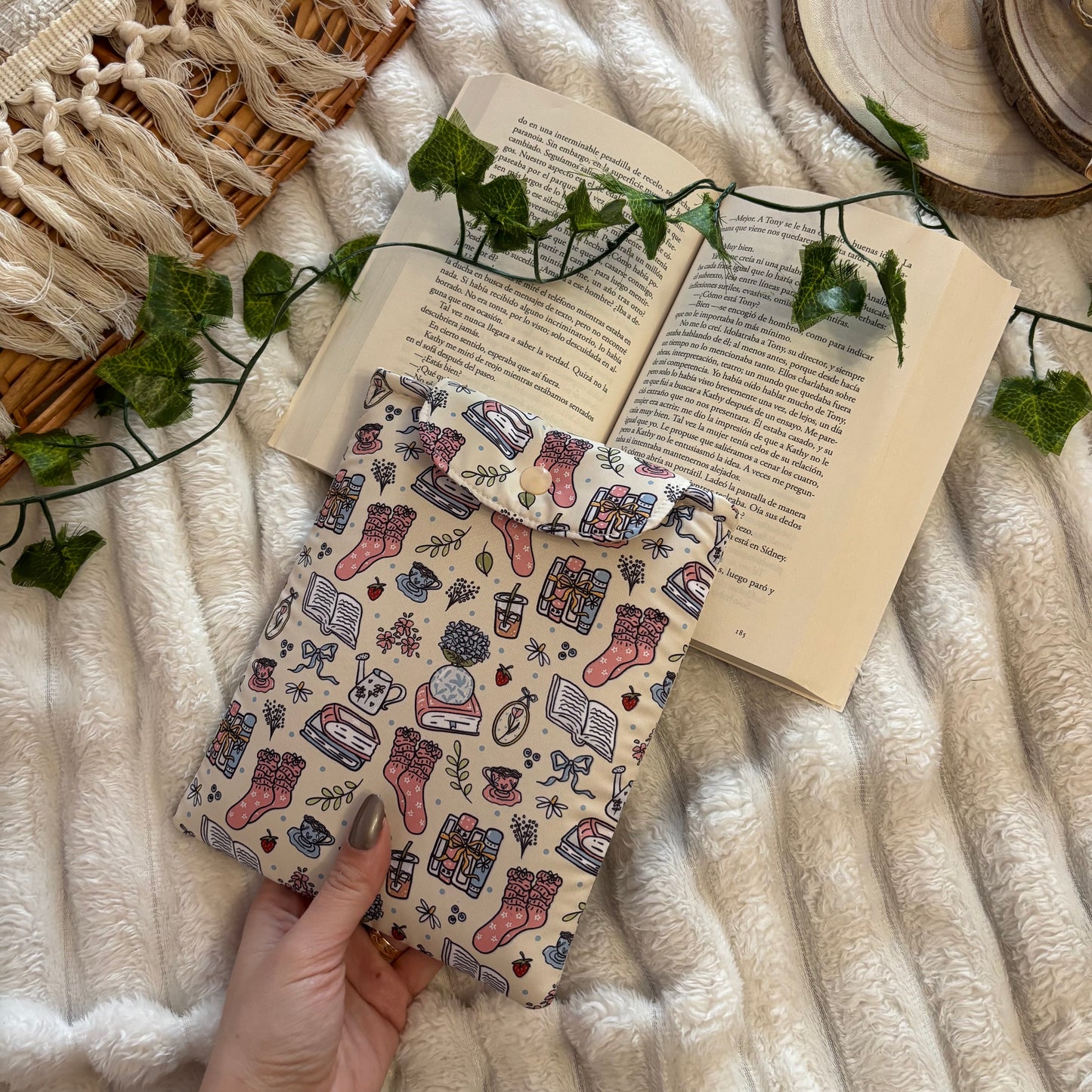 Funda kindle/kobo libra colour spring is coming