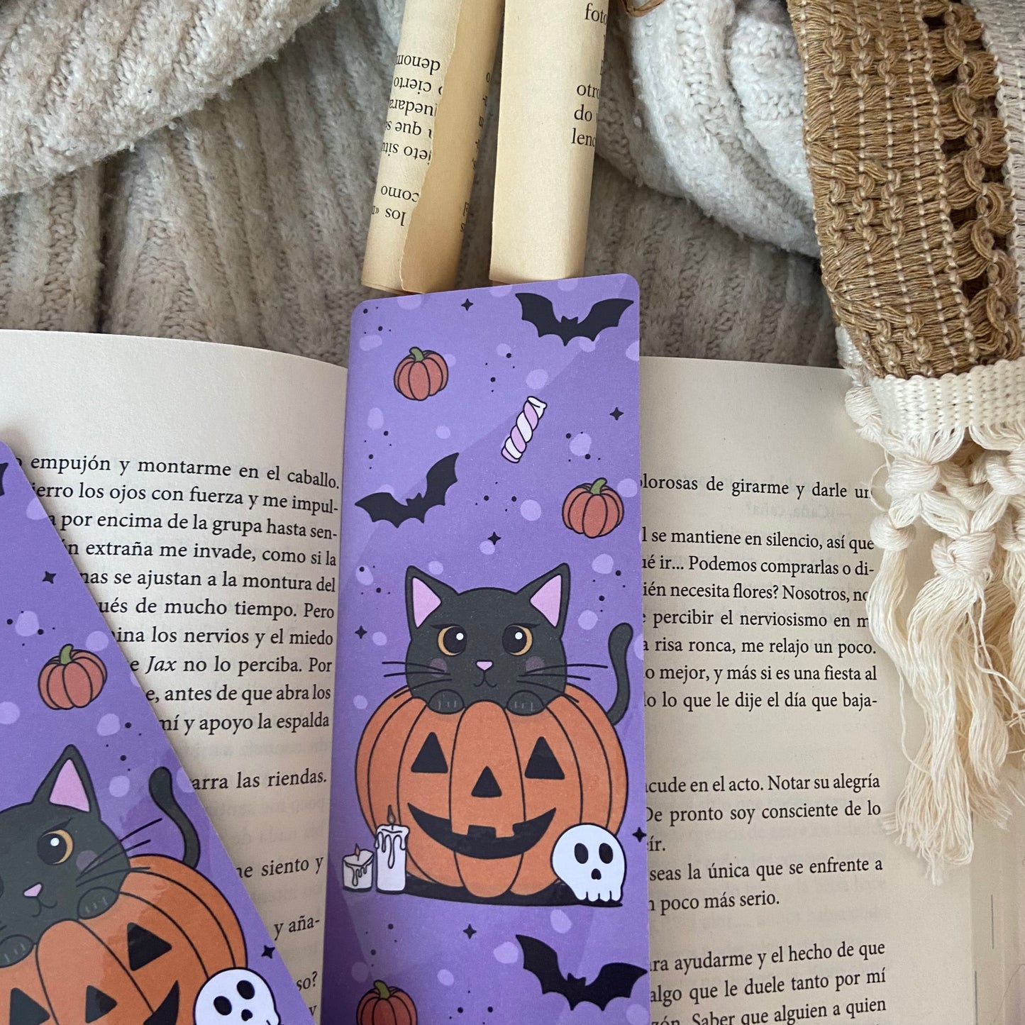 Marcapáginas Halloween