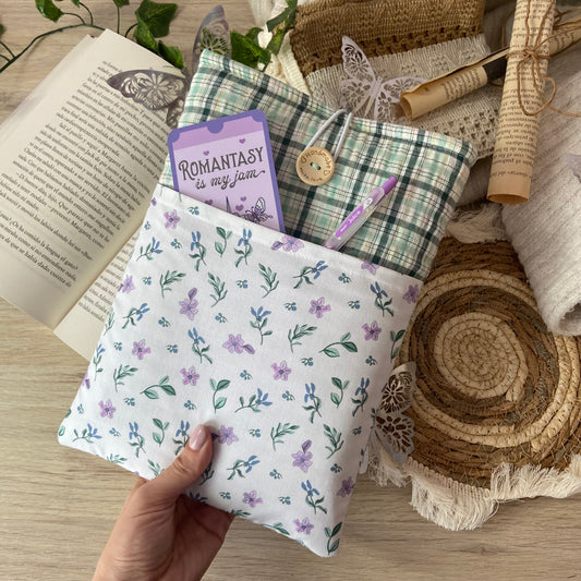 Funda literaria Atenea con bolsillo
