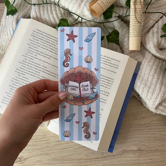 Marcapáginas Summer girl bookclub