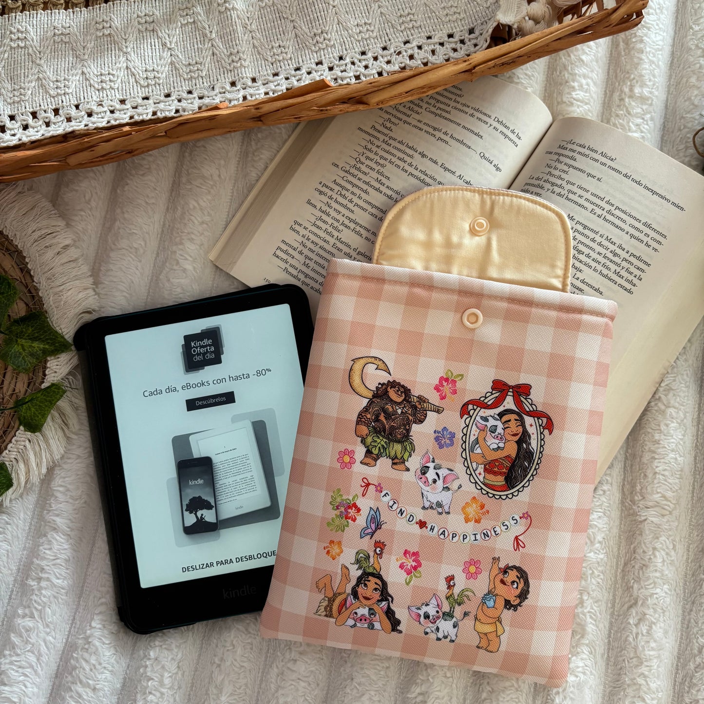 Funda kindle/kobo Moana impermeable