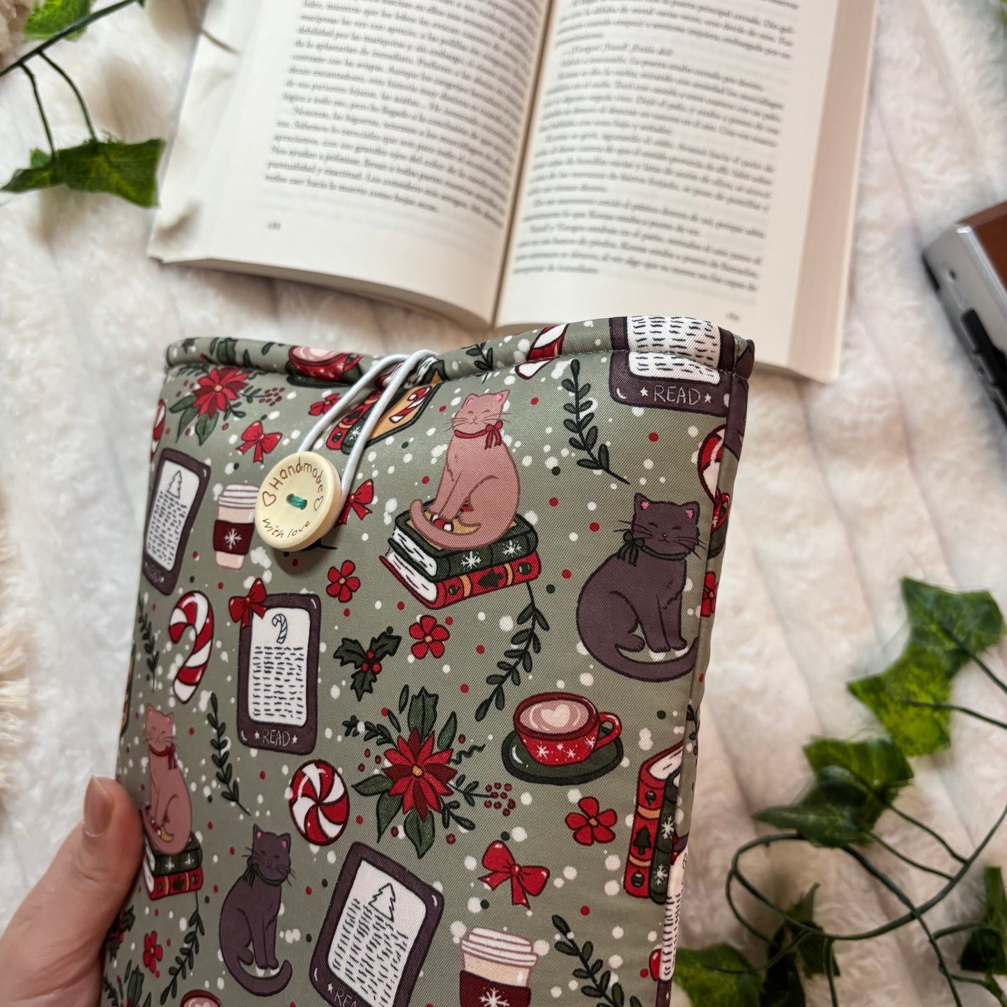 Funda literaria Cozy Christmas