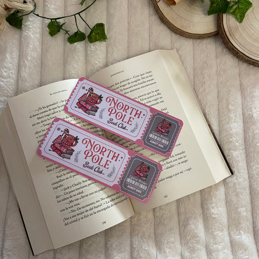 Marcapáginas North Pole bookclub