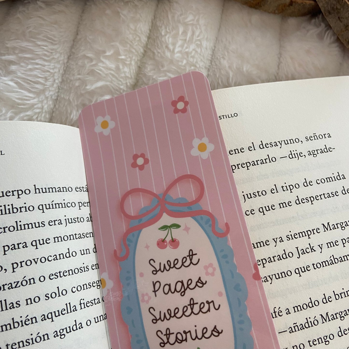 Marcapáginas Sweet pages sweeter stories