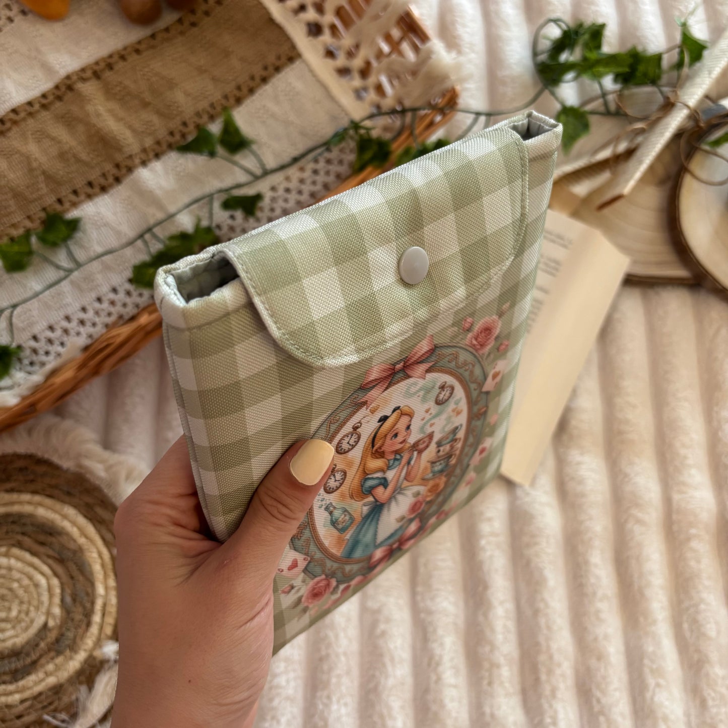 Funda kindle/kobo Alicia en el país de las maravillas impermeable