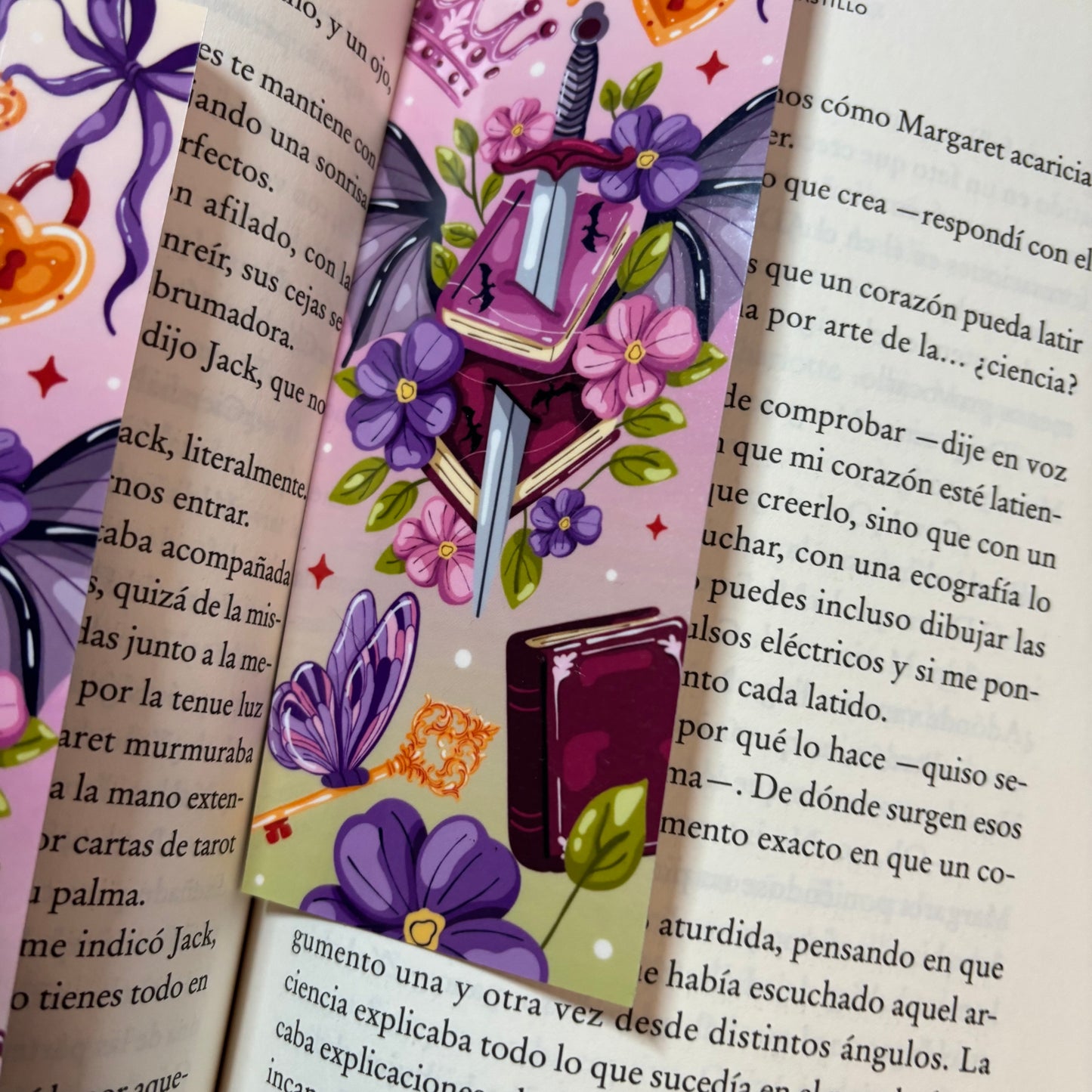 Marcapáginas espada de dragón