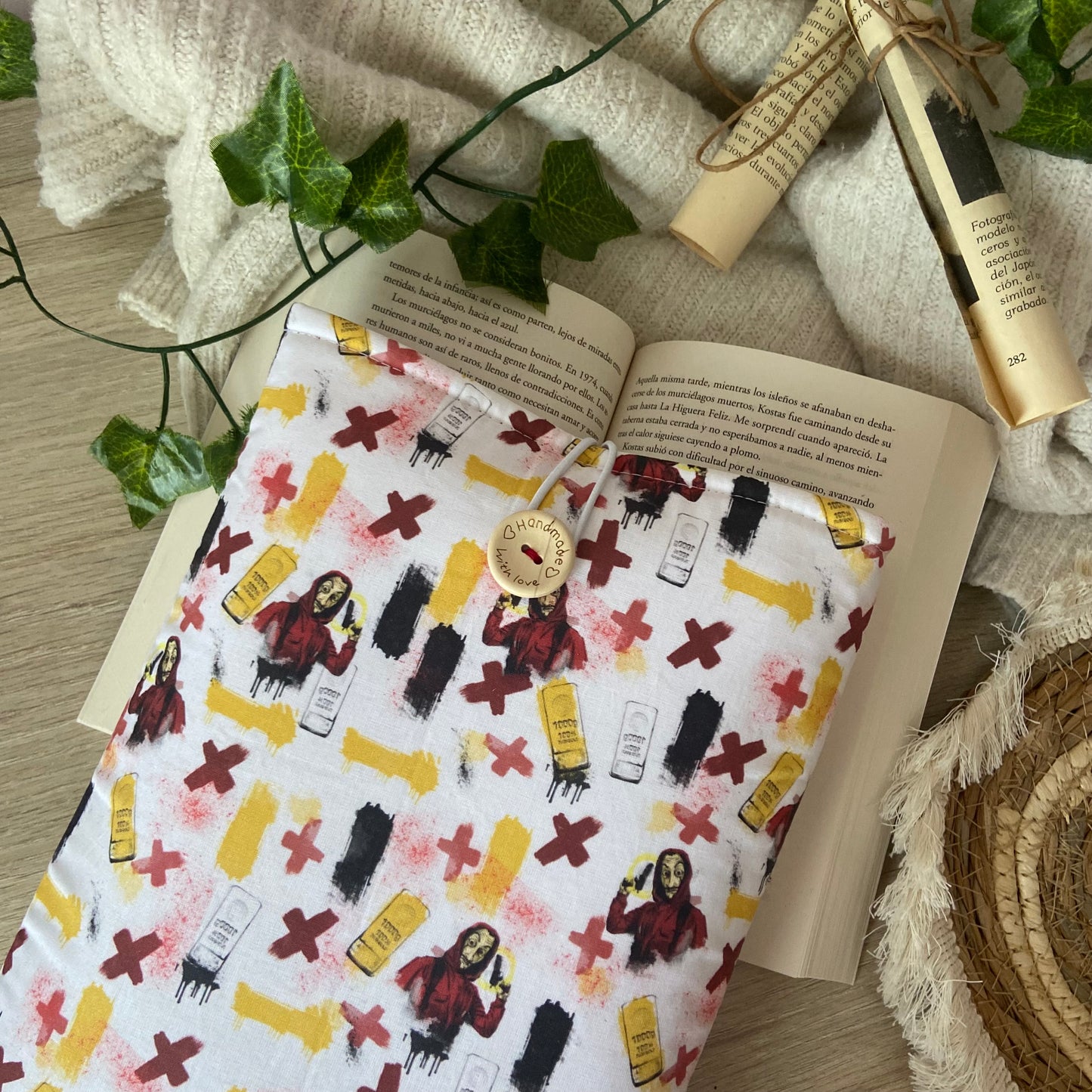 Funda literaria La casa de papel outlet