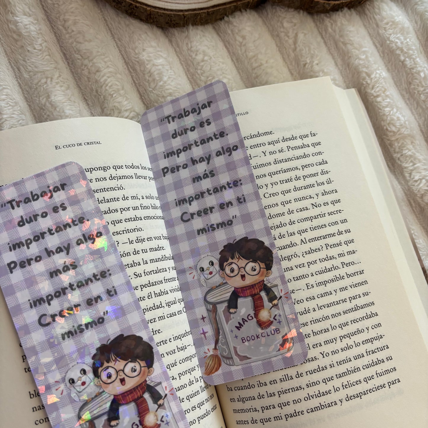 Marcapáginas Harry Potter holográfico