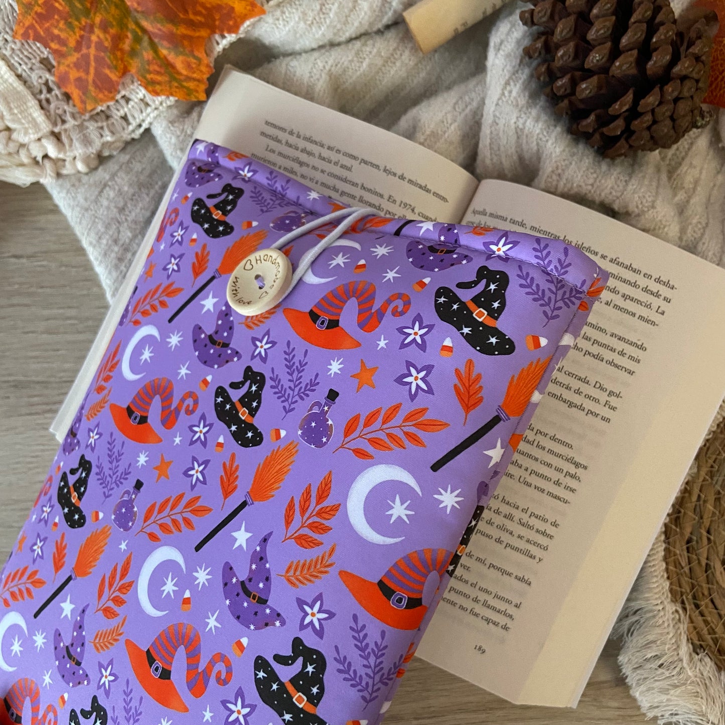 Funda literaria Witches