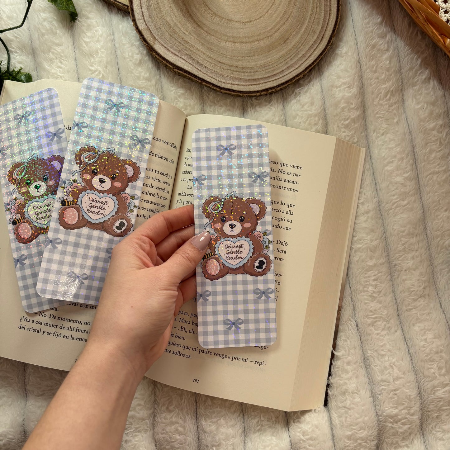 Pack 2 marcapáginas Dearest gentle reader Bridgerton