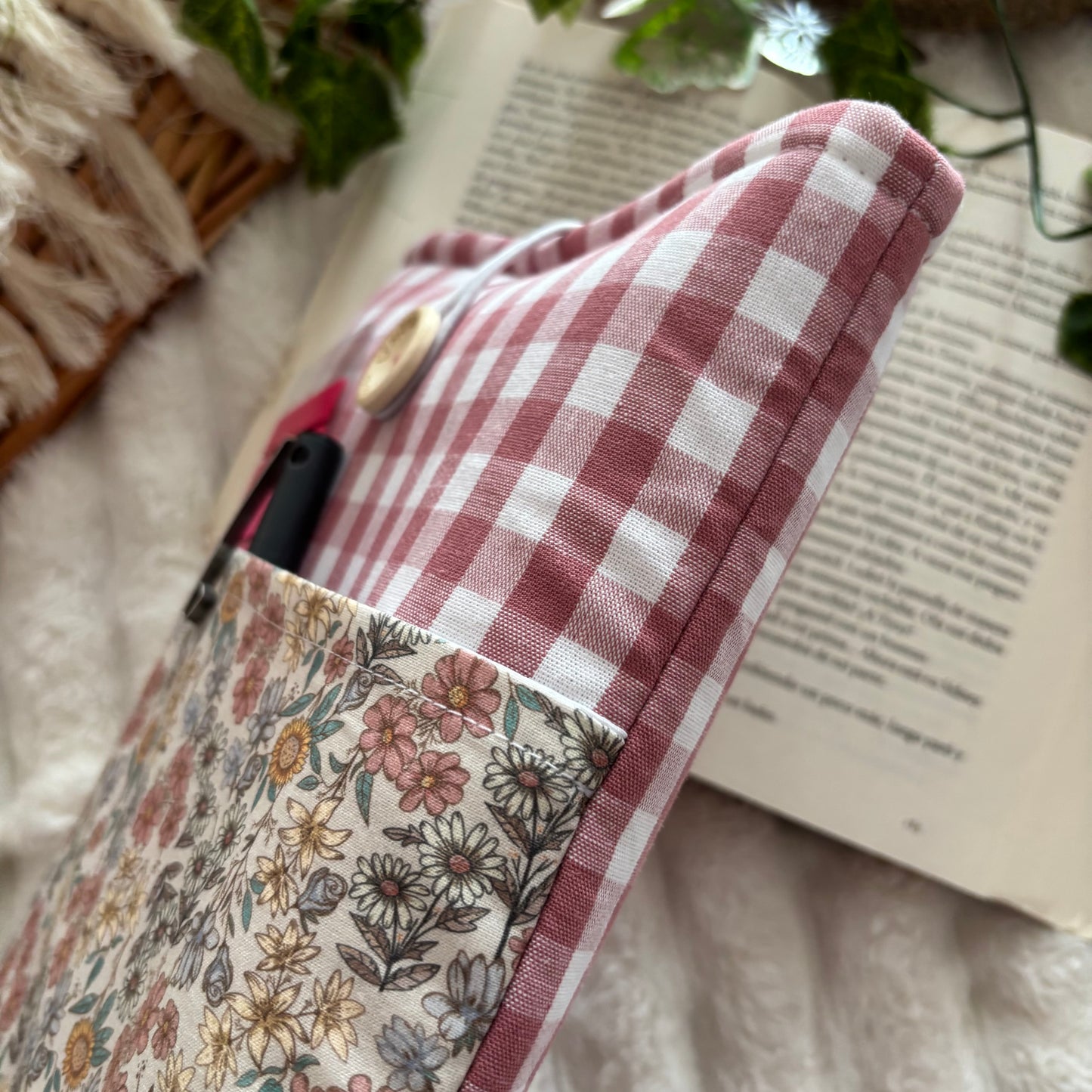 Funda literaria Bosco con bolsillo