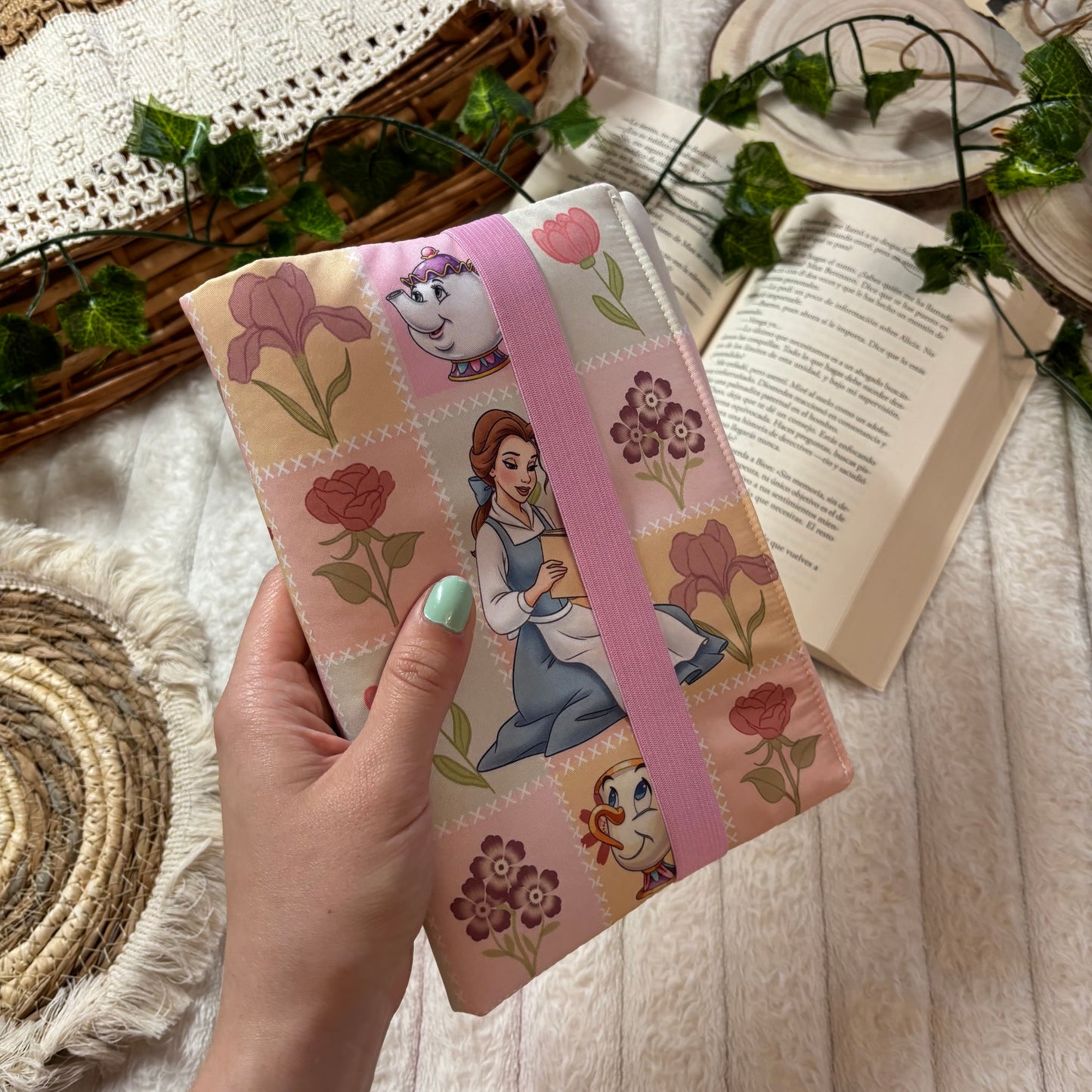 Funda de solapas para ebook Bella en primavera