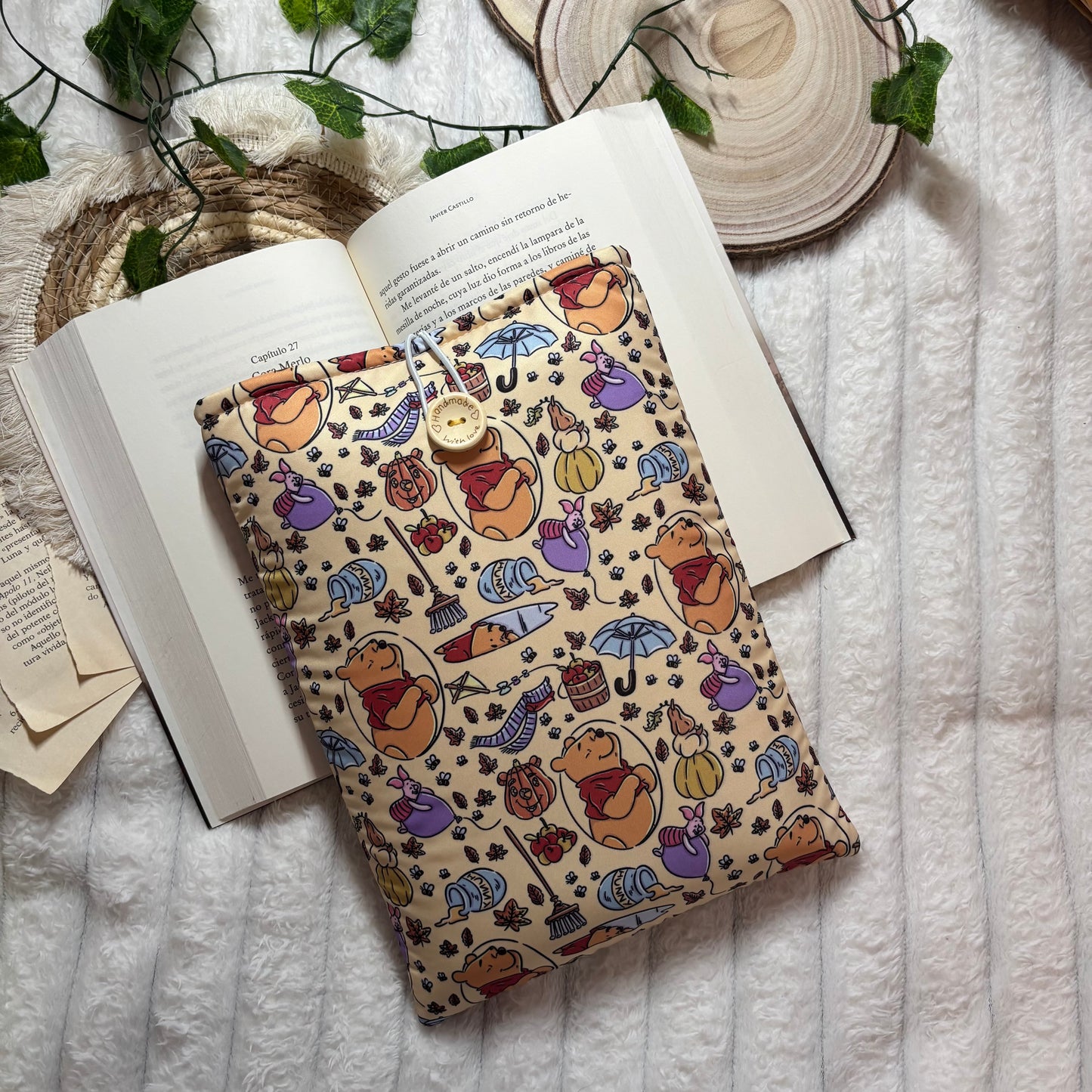 Funda literaria Winnie the pooh