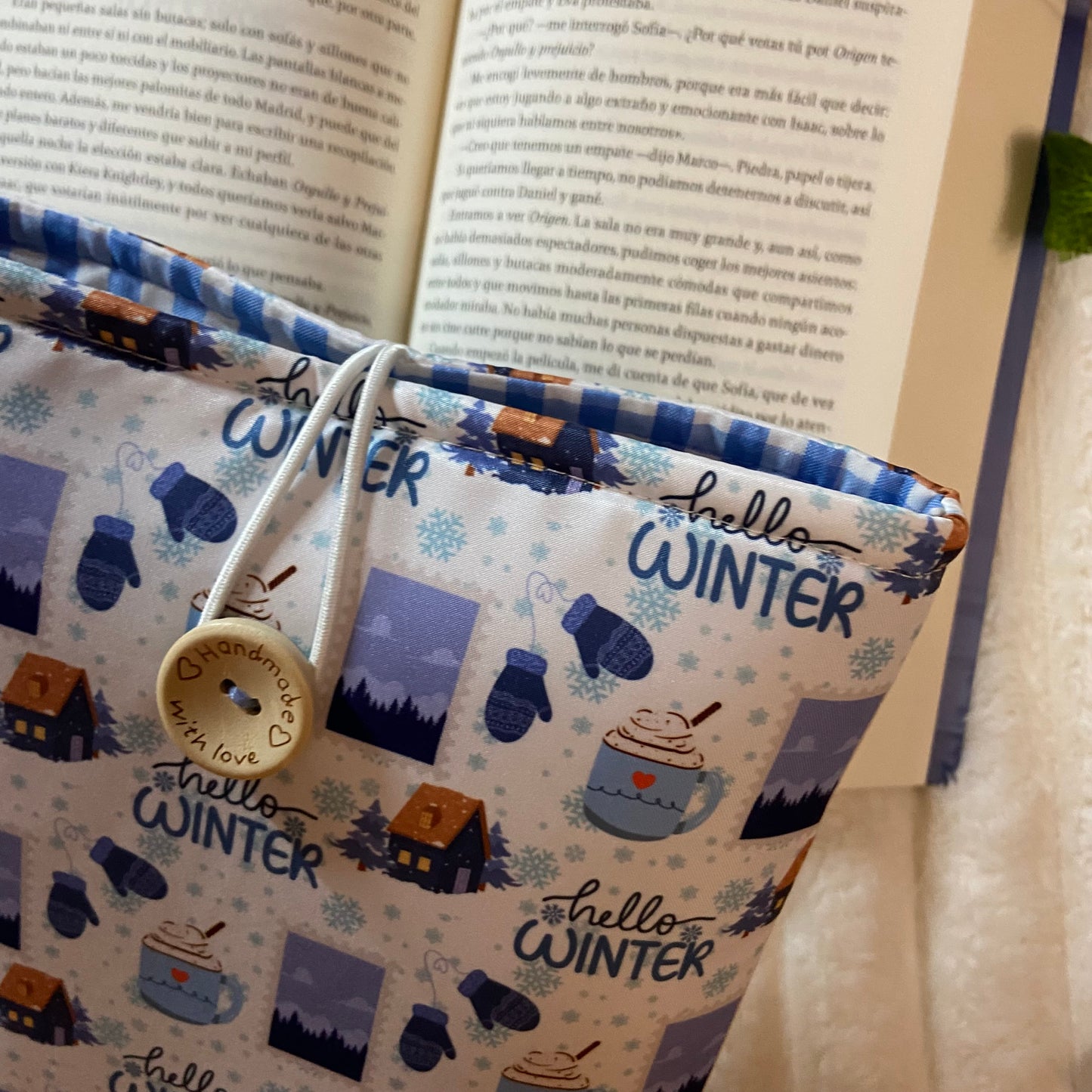 Funda literaria hello winter outlet