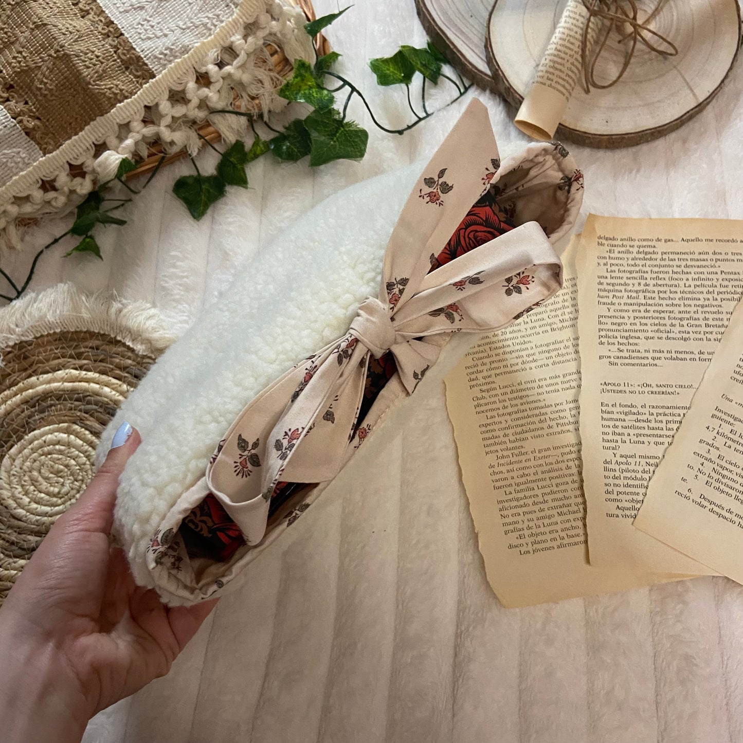 Funda literaria borreguito