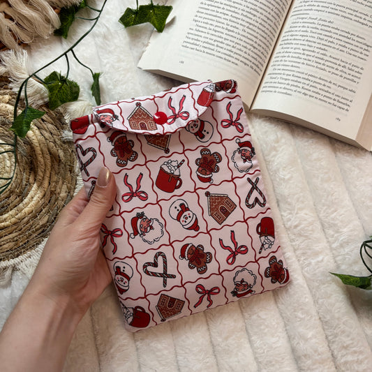 Funda kindle/kobo libra colour Santa Claus is coming to town