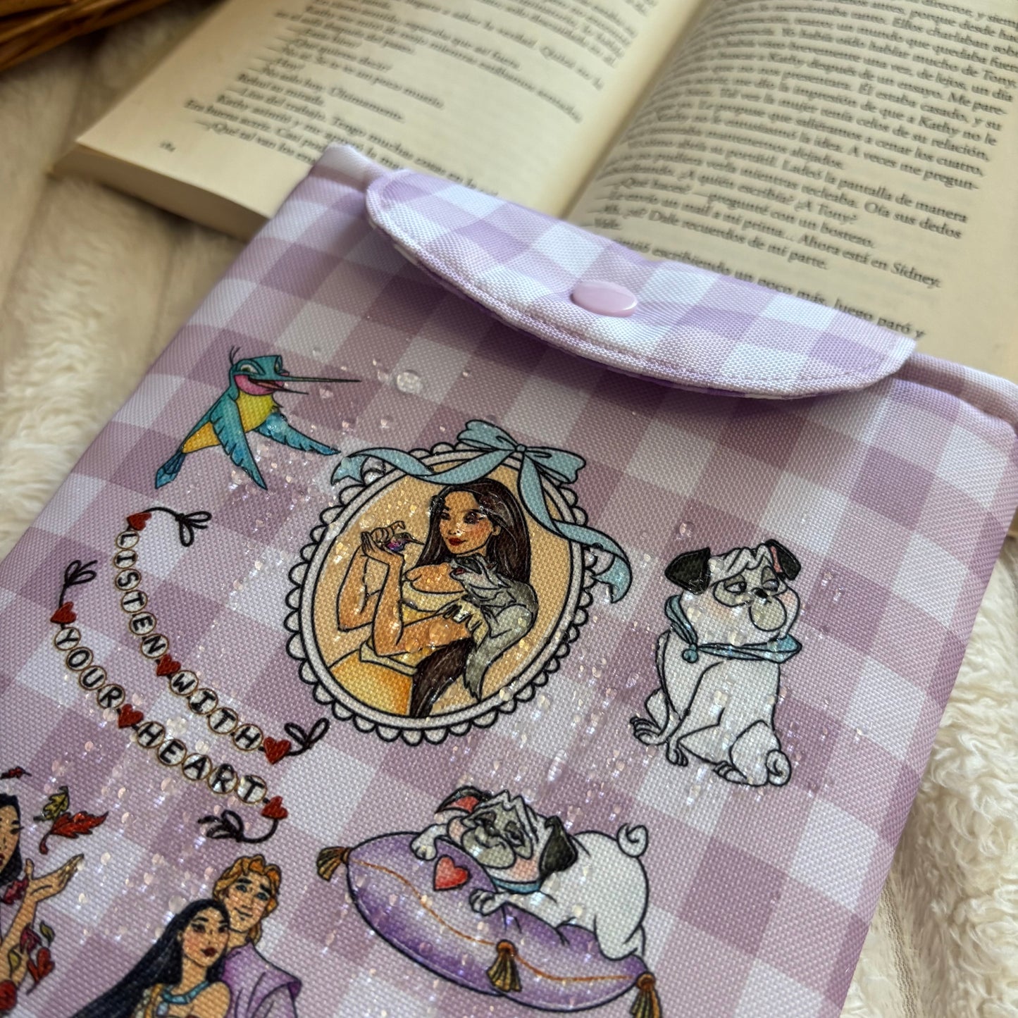 Funda kindle/kobo Pocahontas impermeable
