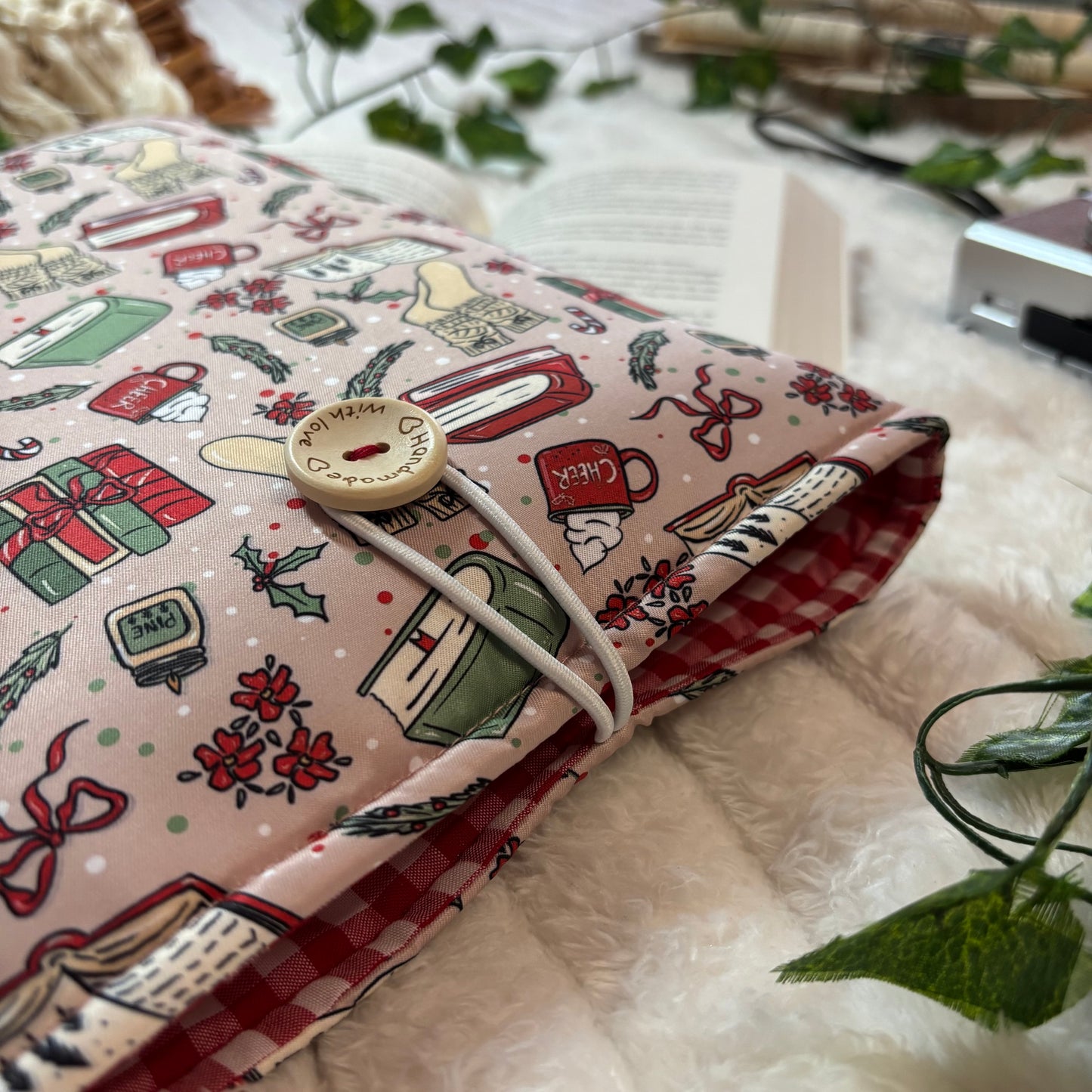 Funda literaria hello winter and Christmas outlet