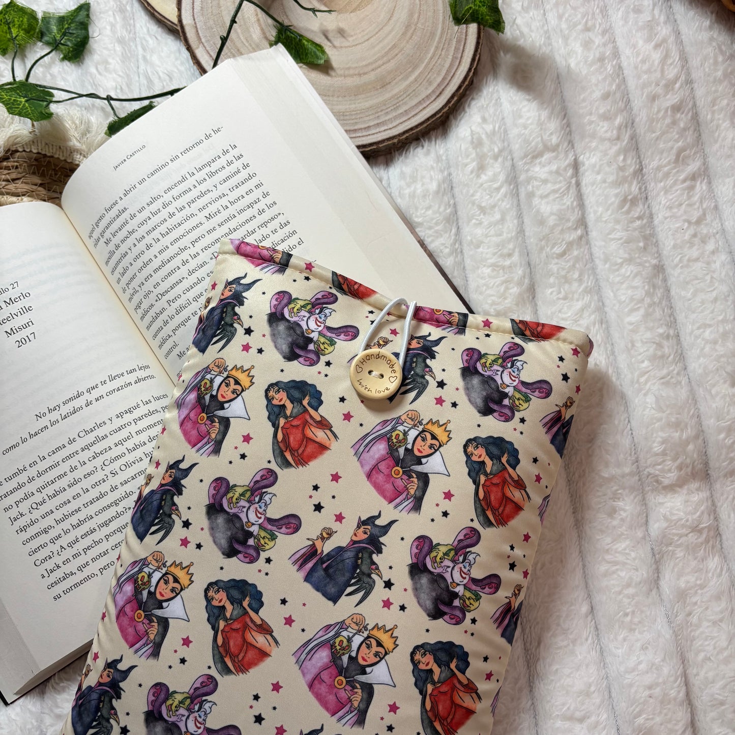 Funda literaria Villanas Disney