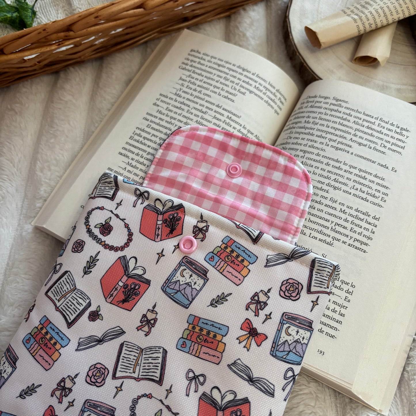 Funda kindle/kobo libra colour lectura en sueños impermeable