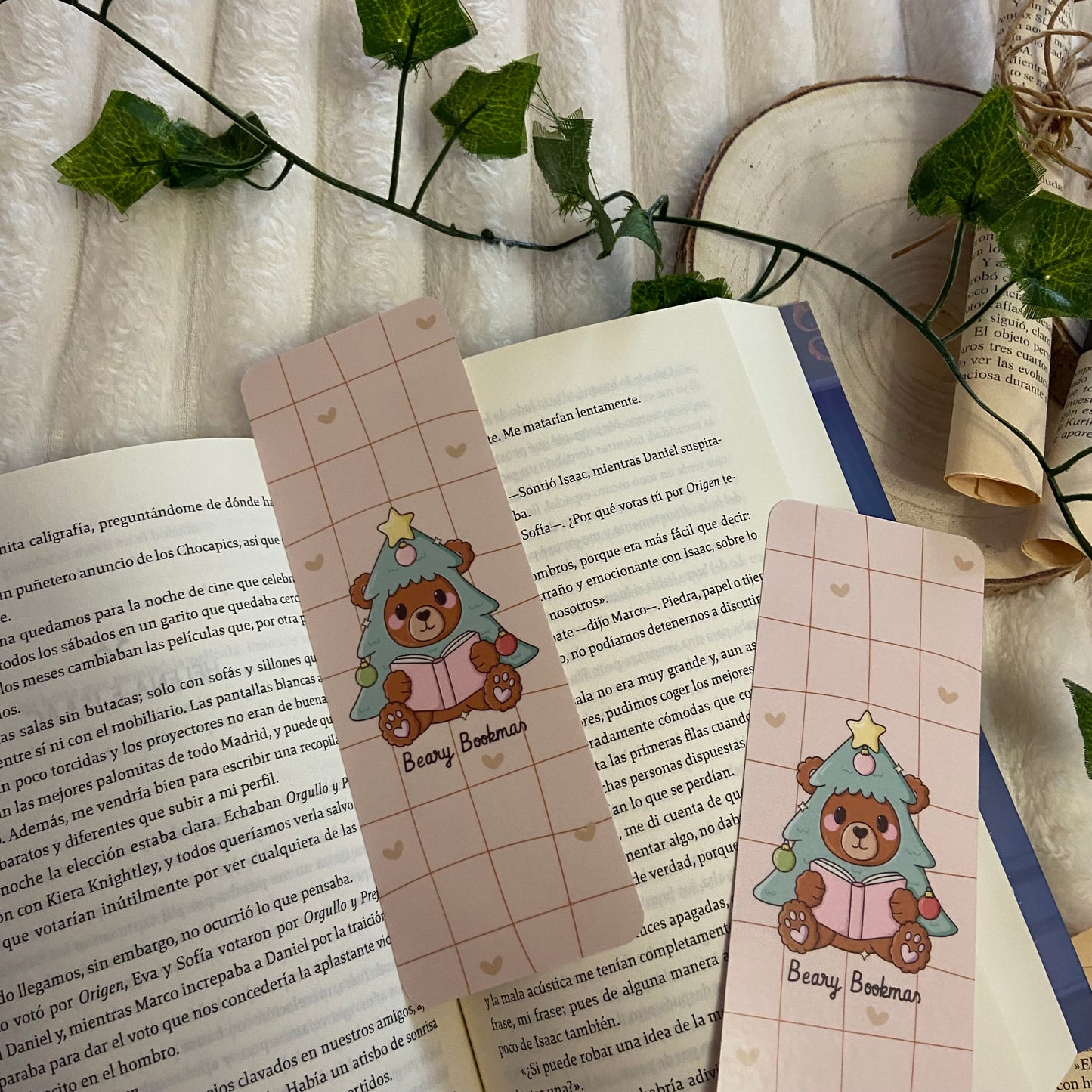 Marcapáginas beary bookmas