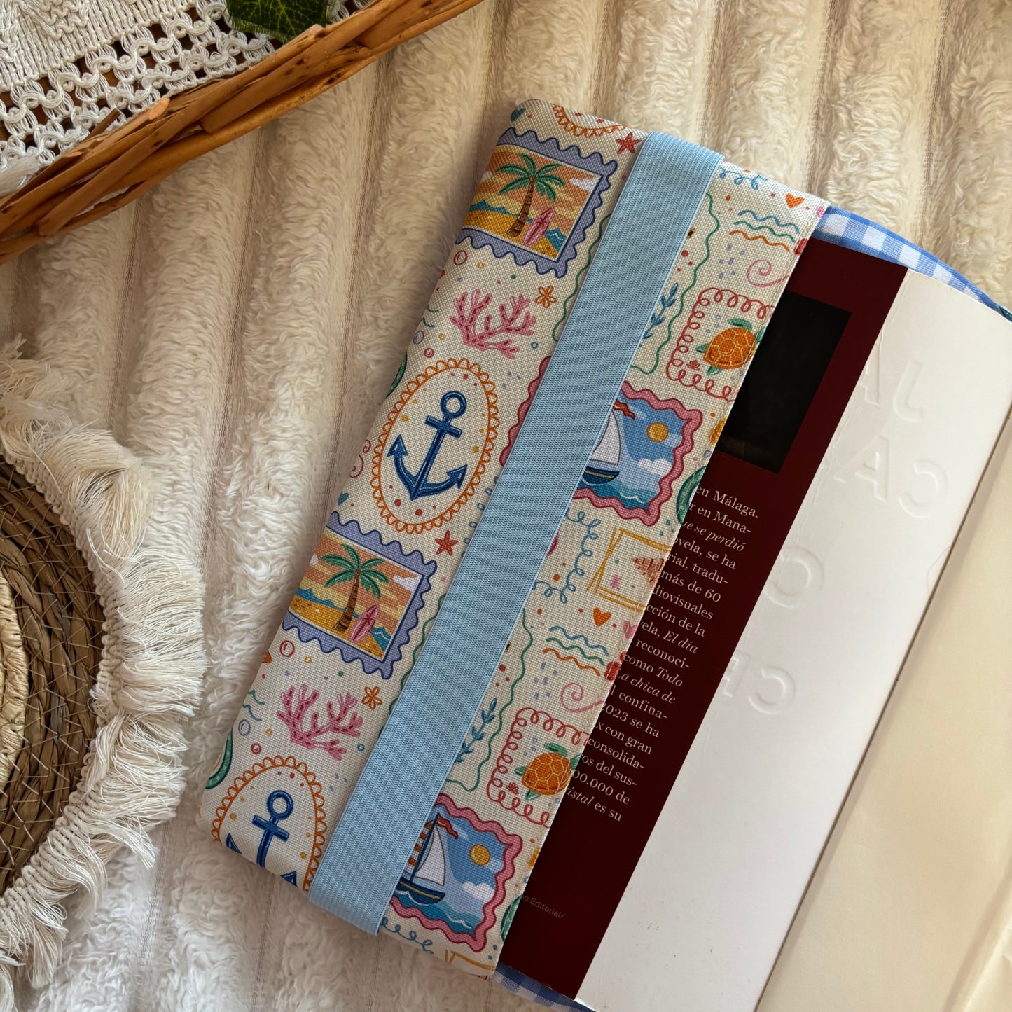 Funda ajustable coralina impermeable