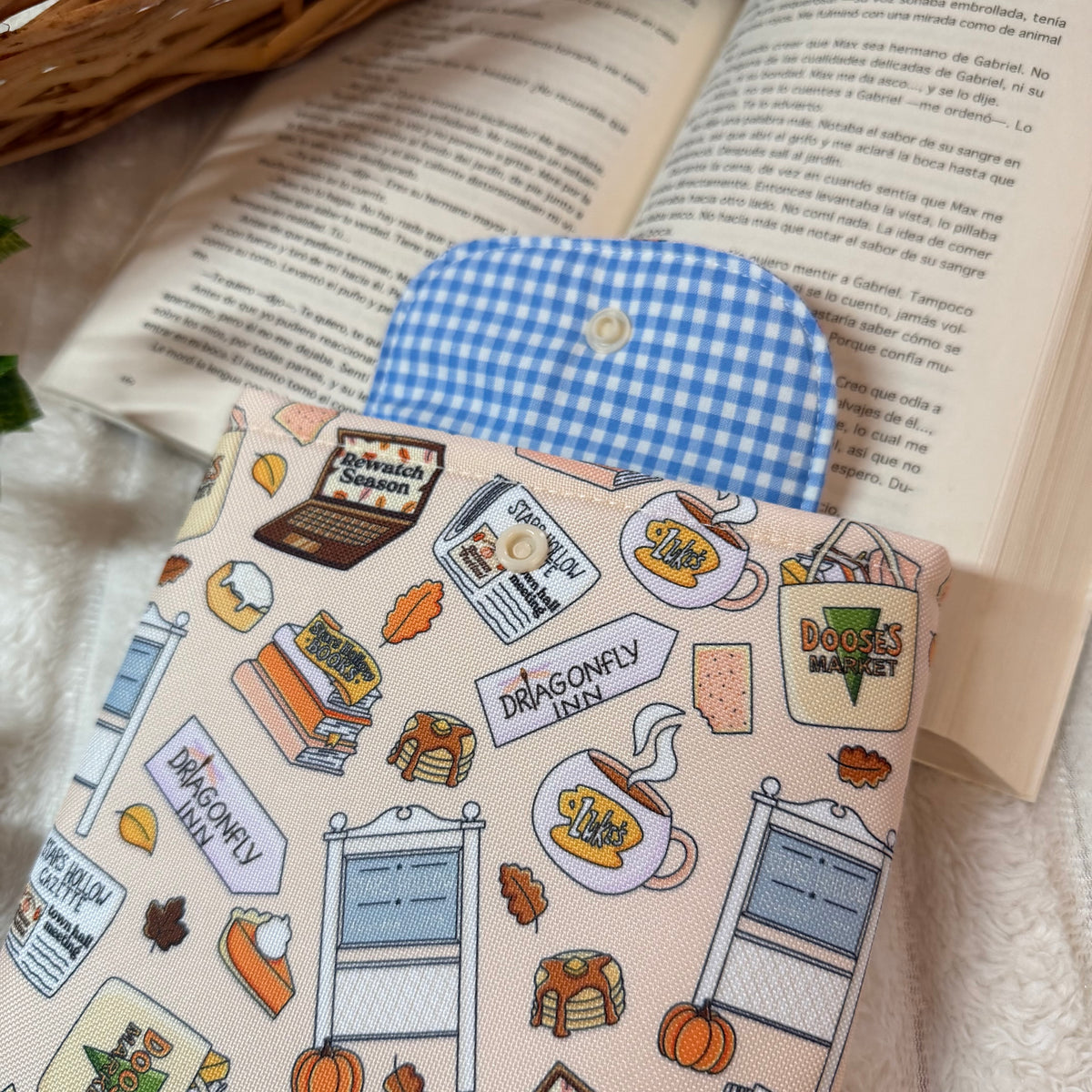 Funda kindle/kobo Gilmore girls rewatch season impermeable