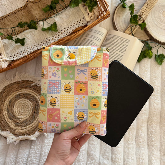 Funda kindle/kobo libra colour abejitas