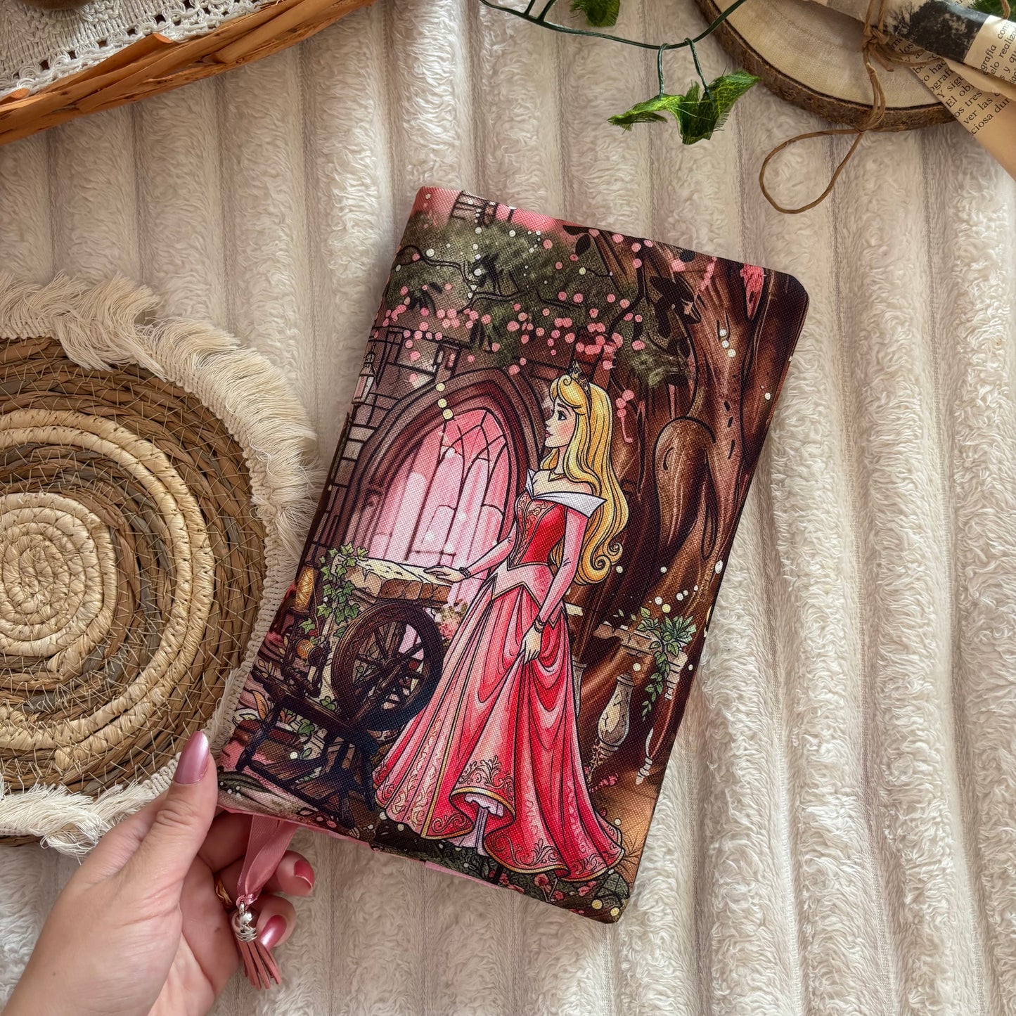Funda ajustable princesa Aurora impermeable