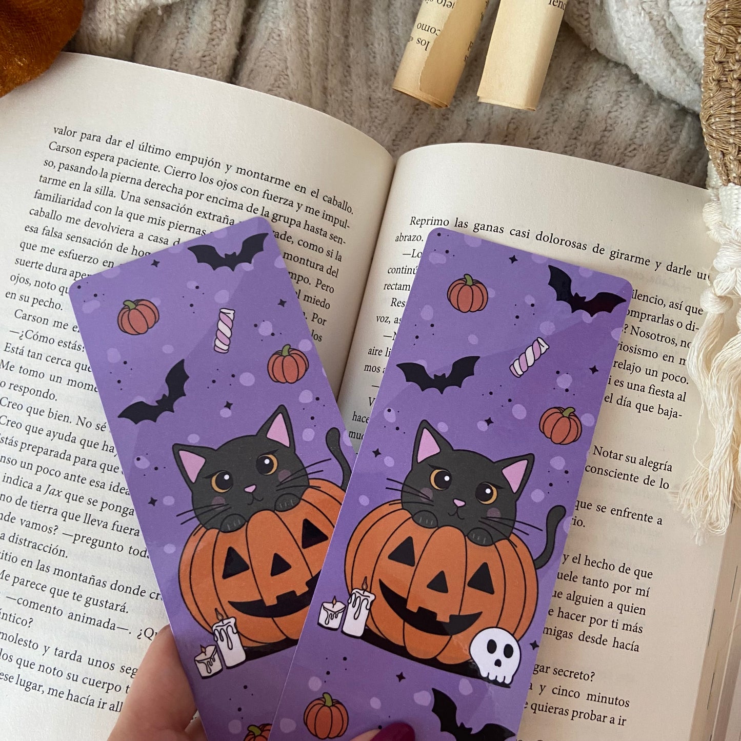 Marcapáginas Halloween